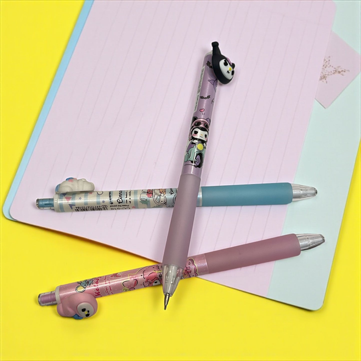 Sanrio Mechanical Pencil Cartoon Kuromi Learning Stationery Gifts