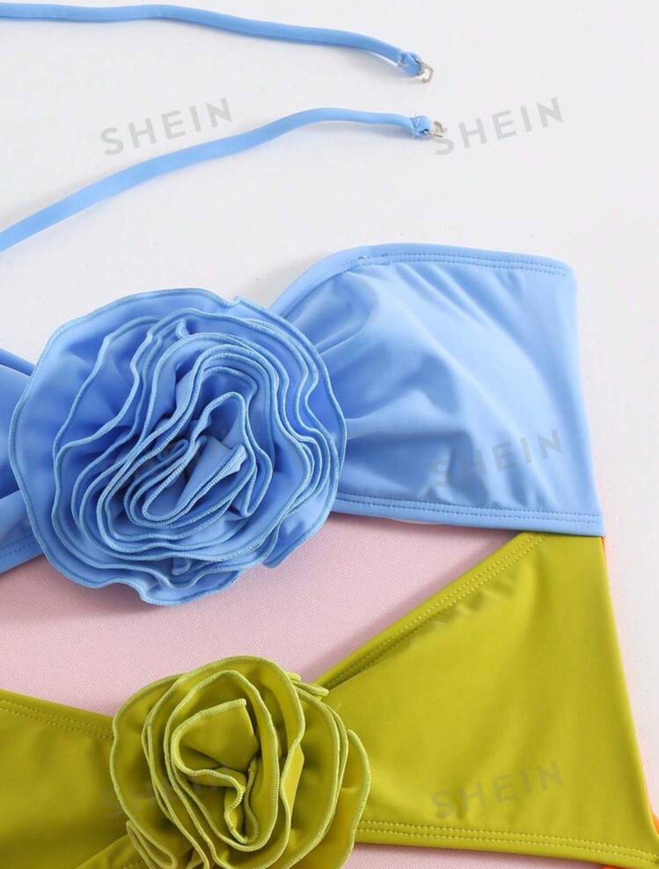 SHEIN Swim Oasis Women's Fashionable Ombre One-Piece For Summer Beach Vacation - S,L