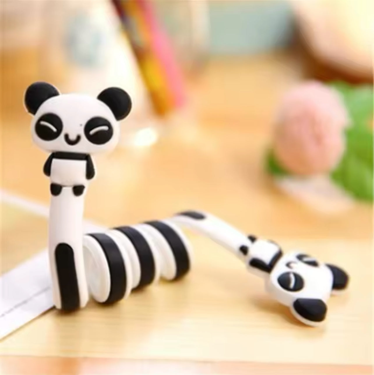 1PCS Silicone Cable Winder For Mobile Phone USB Charging Data line Earphone Winder Cartoon Cable Organizer Winder Protector Cord