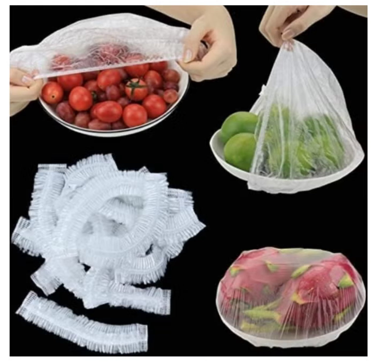 Elastic Food storage covers - Large Size