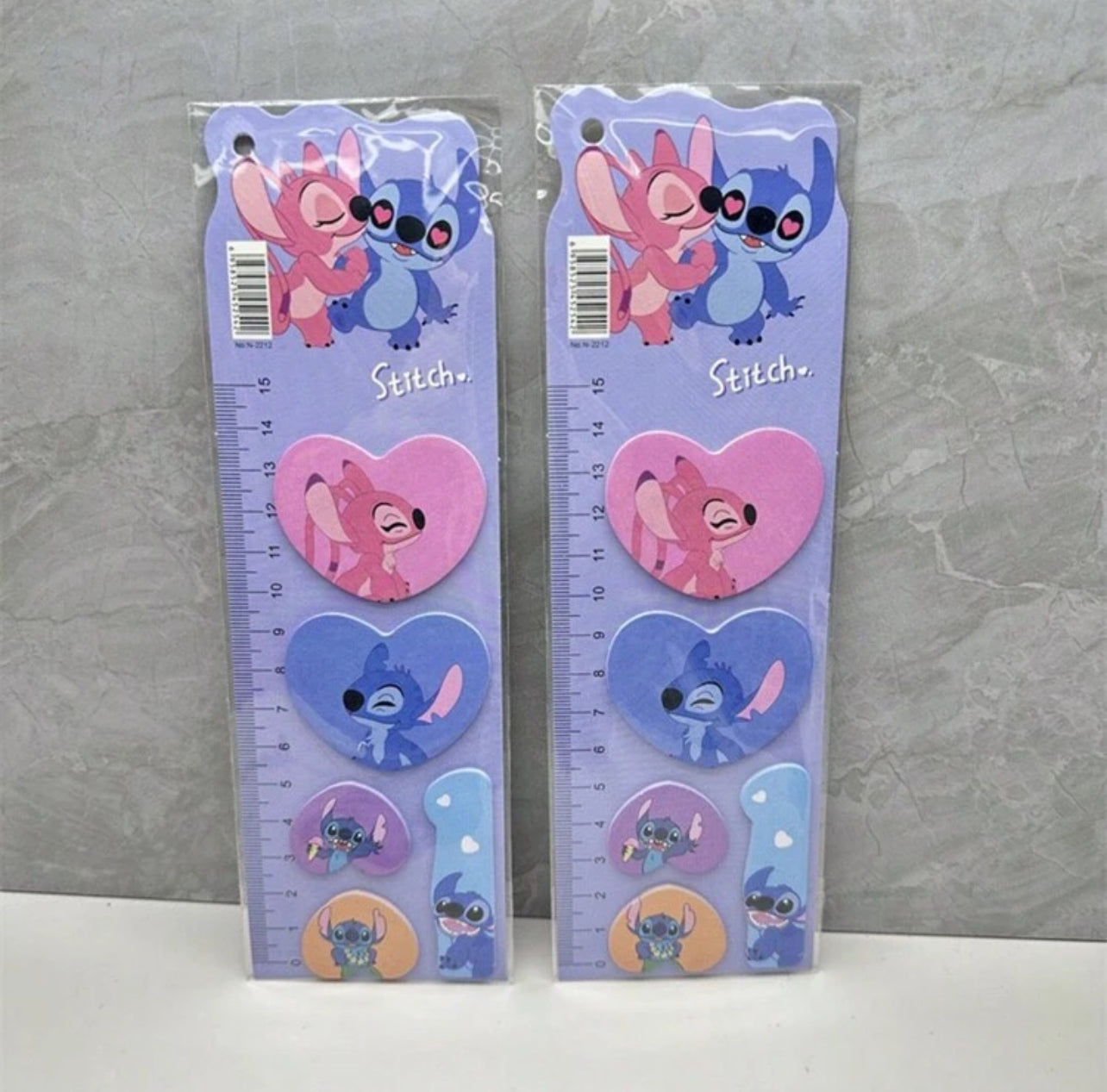 Disney Stitch note paper Sticky Note cartoon pocket sticker Lilo and Baby cute bookmark paper stationery