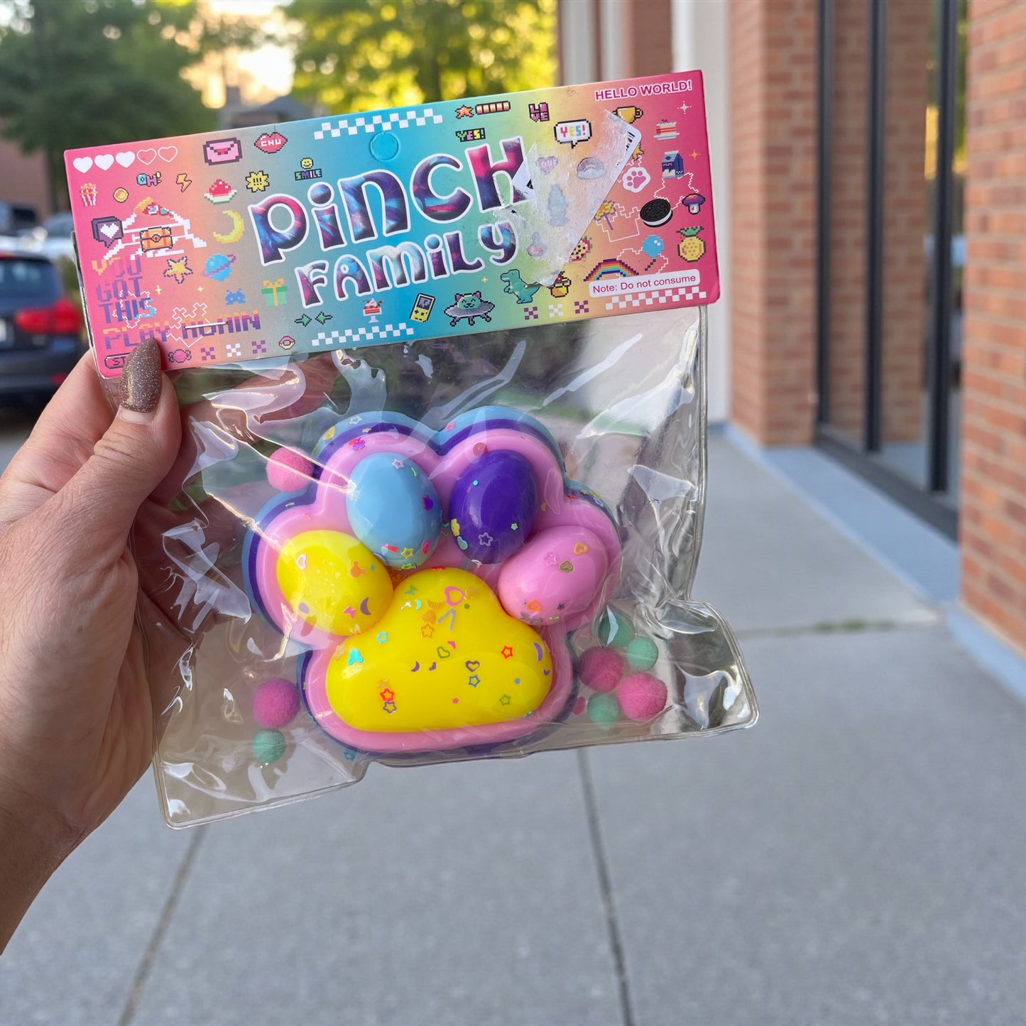 Cat Paw Squishy Toy Ultra-Soft Tpe Stress Relief Ball For Adults Cute Animal Simulation Non-Toxic Sensory Fidget Toy Gift