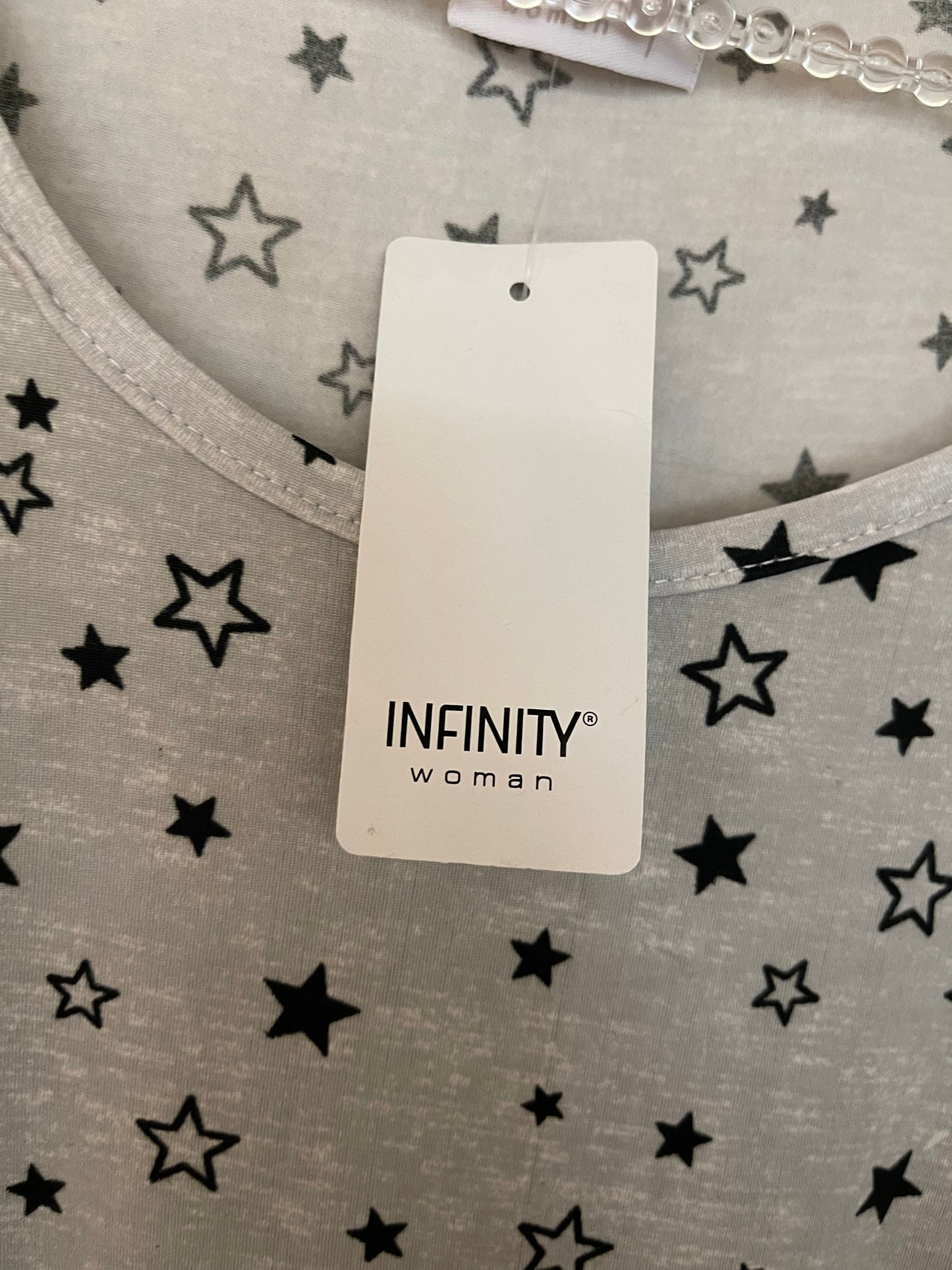 Star Print Soft Touch Nightdress Summer Pyjama