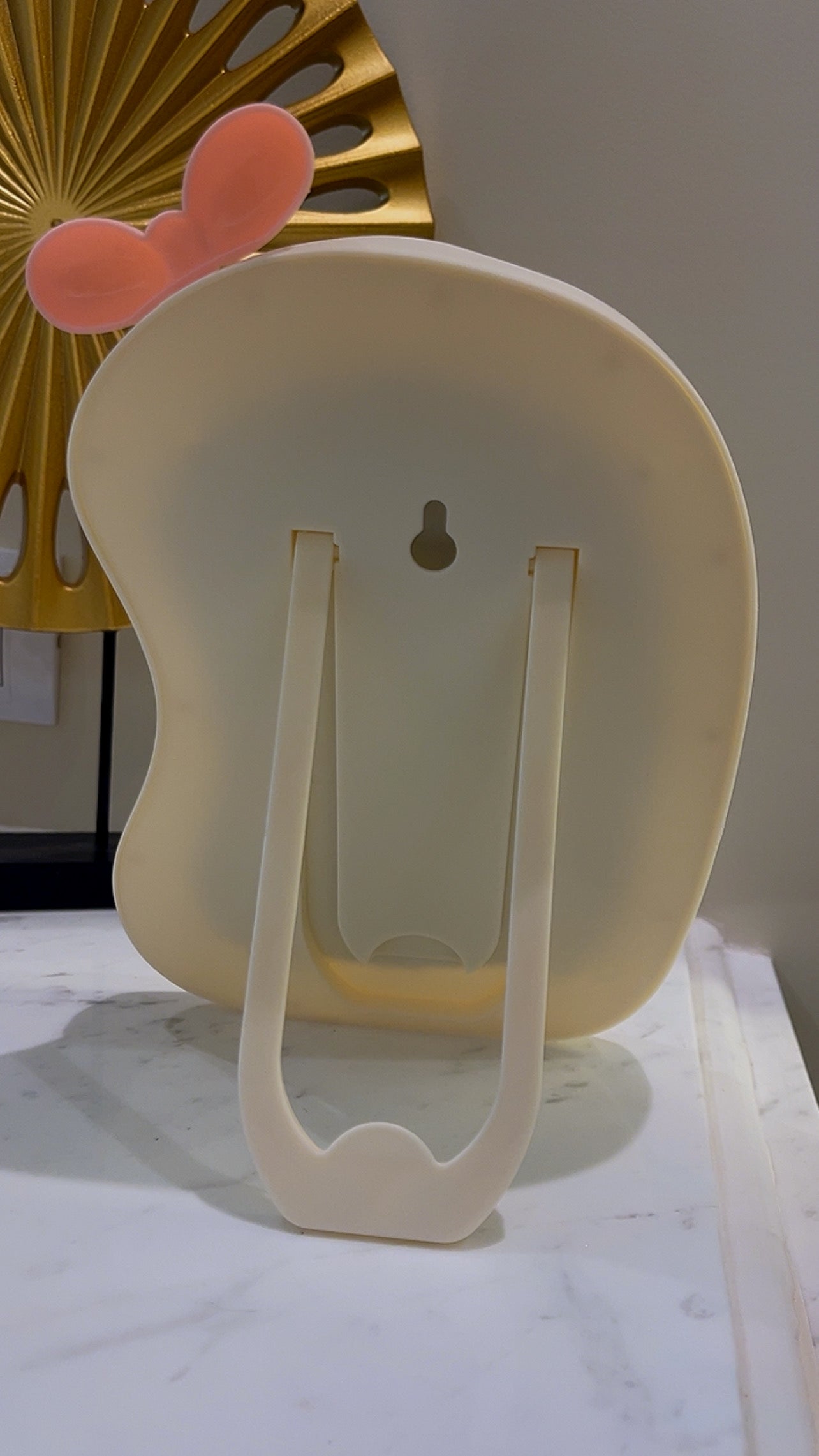 1pc Foldable Asymmetrical Cloud Shaped Makeup Mirror