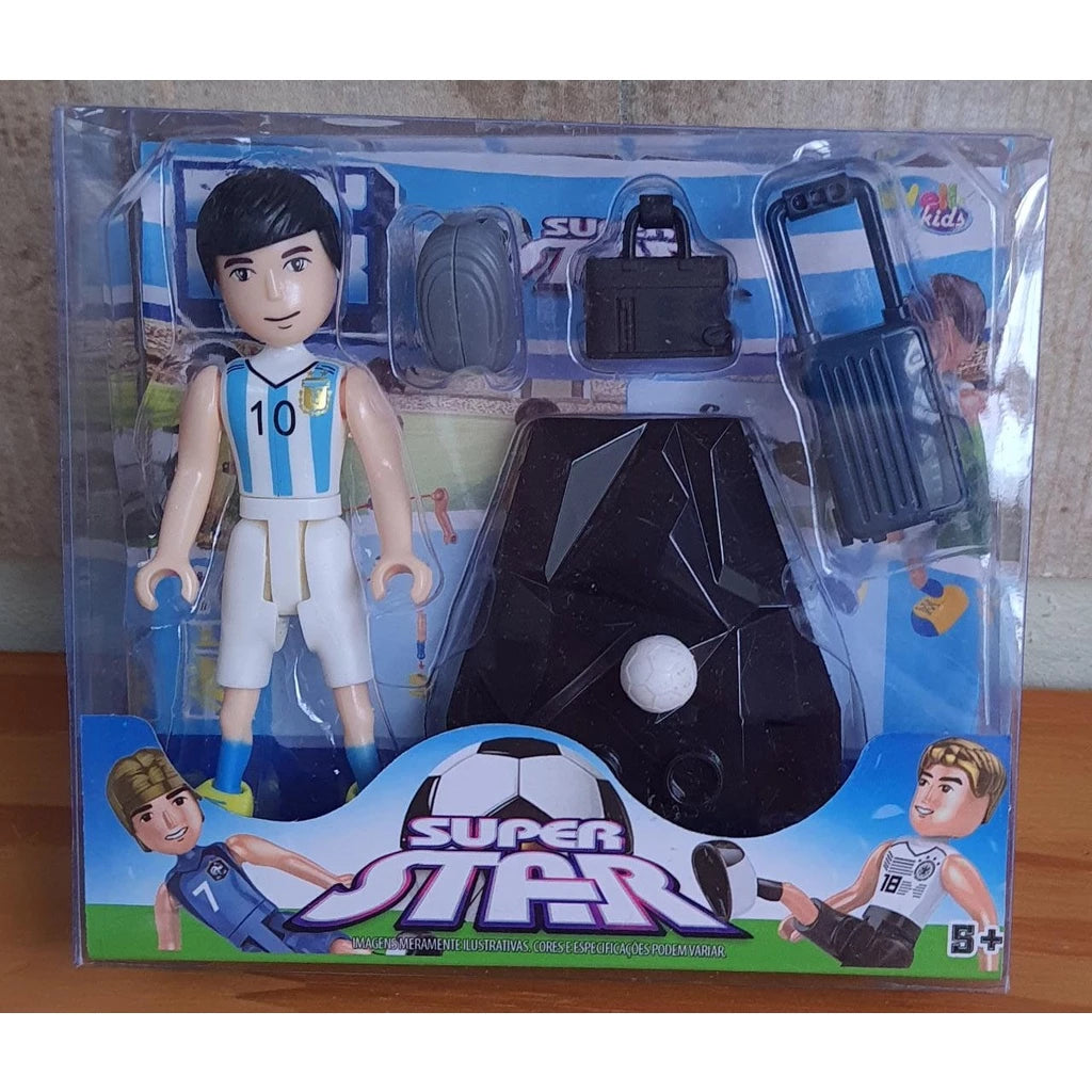 Soccer Doll Assembles and Disassembles Super Star Play Accessories