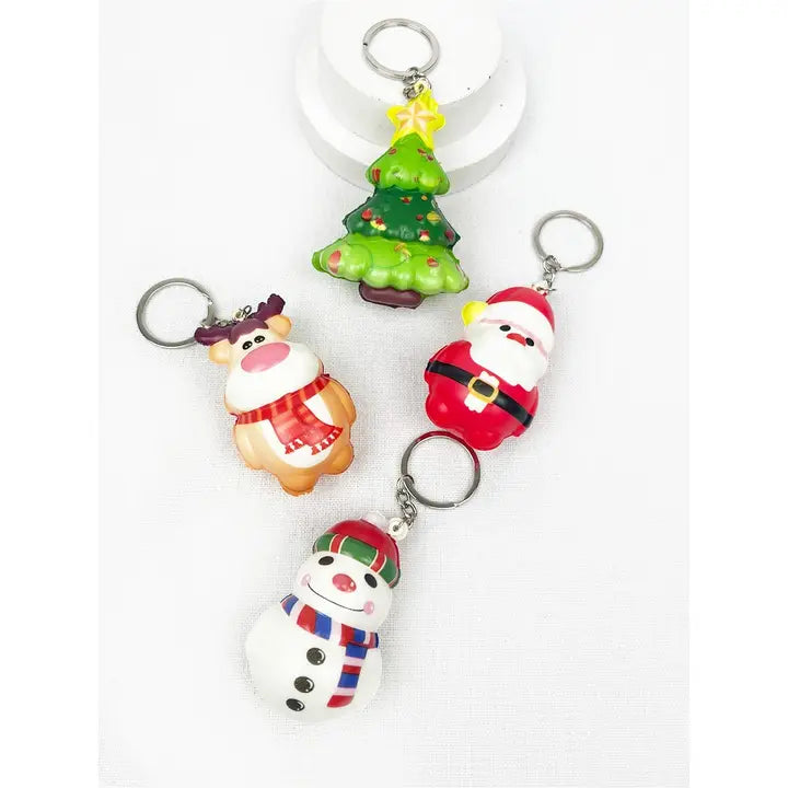 Christmas Squishy Keychain