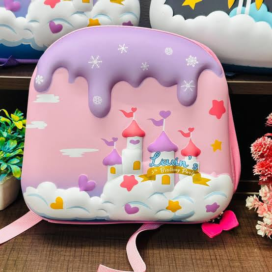 3D Hardshell Castle Backpack