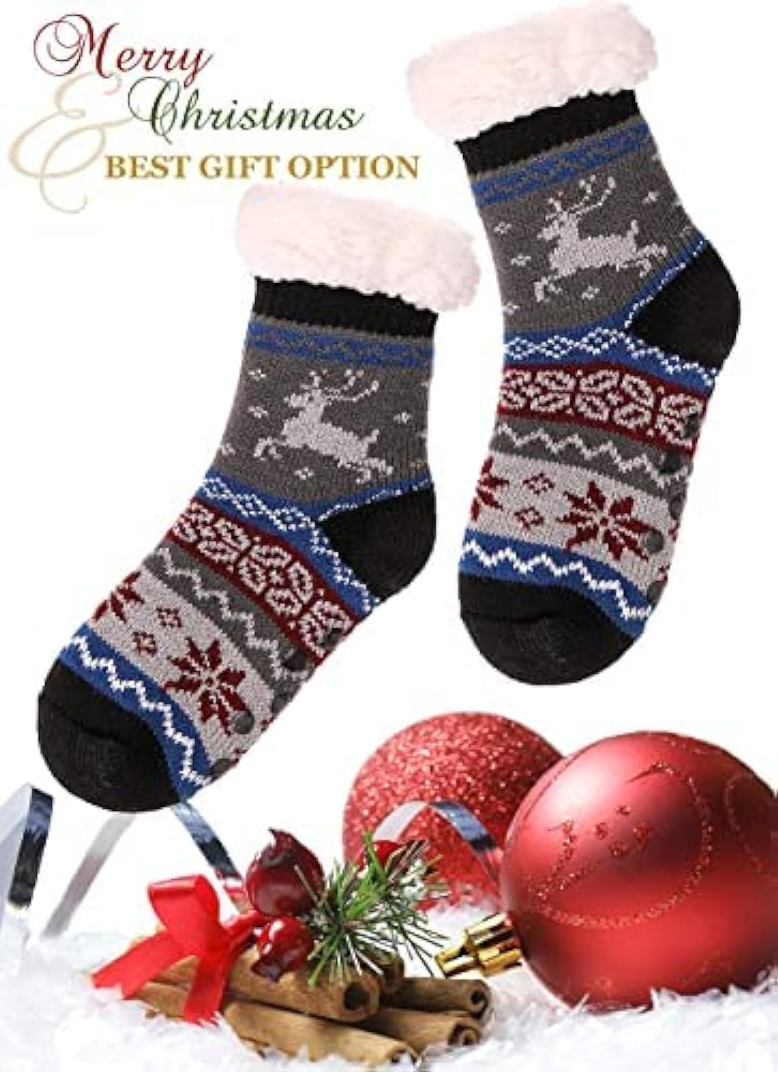 Kids Lined Slipper Socks
