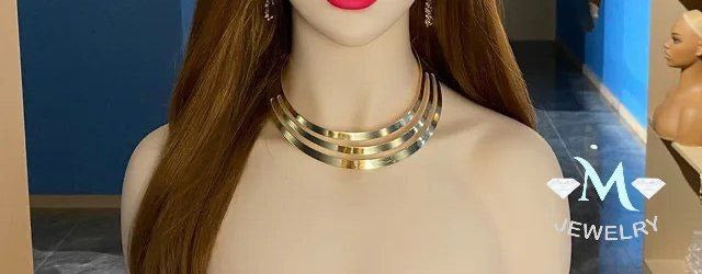 Simple And Fashionable Geometric Layered Necklace 1 Piece