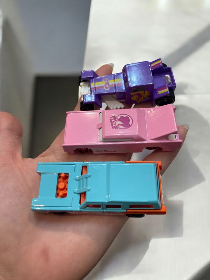 3Pcs Kids Mini Educational Toy Alloy Barbie Models Vehicle Model Car Toys Car Model Toy