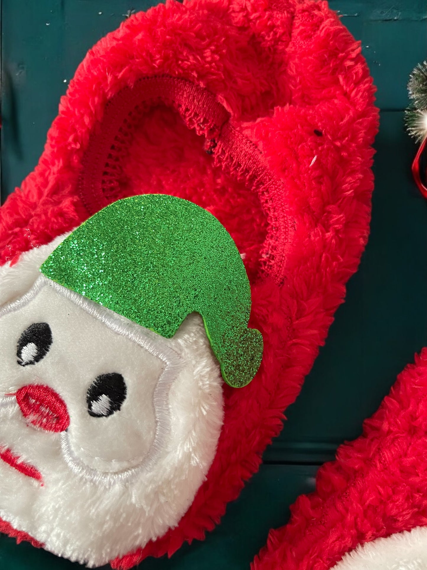 Kids Christmas Santa Winter Socks Slippers