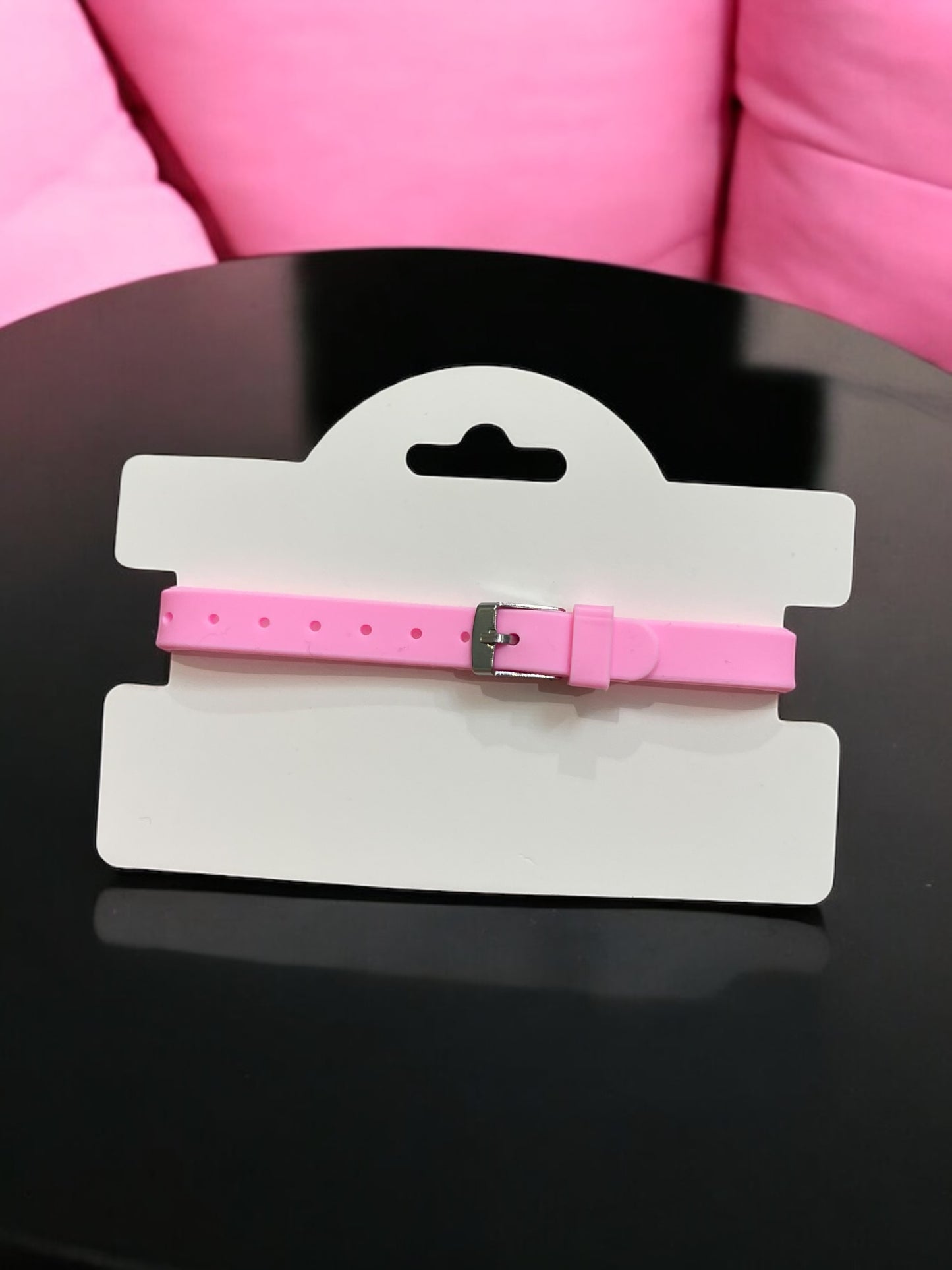 Cute Barbie Adjustable Rubber Bracelet