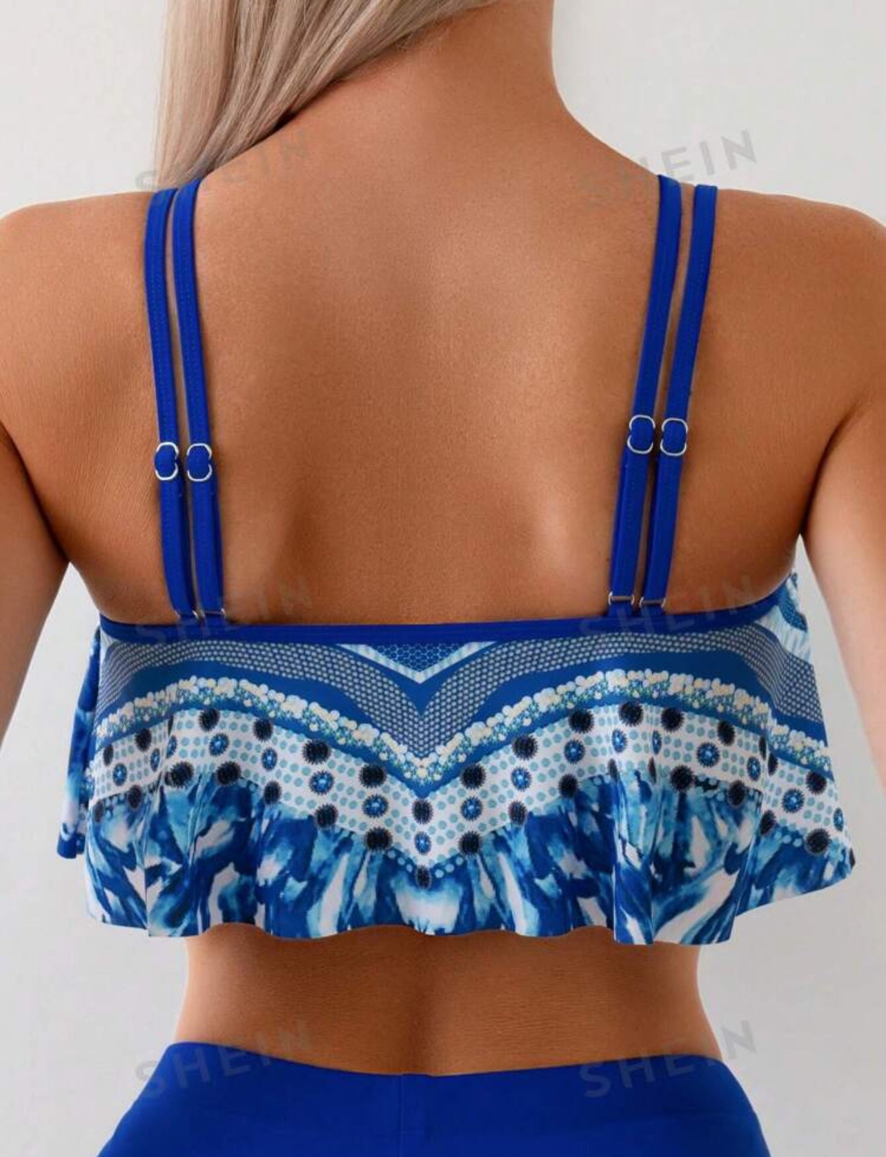 SHEIN Swimsuit Lushore Women's Vest Strap Bikini Music Festival - L,XL