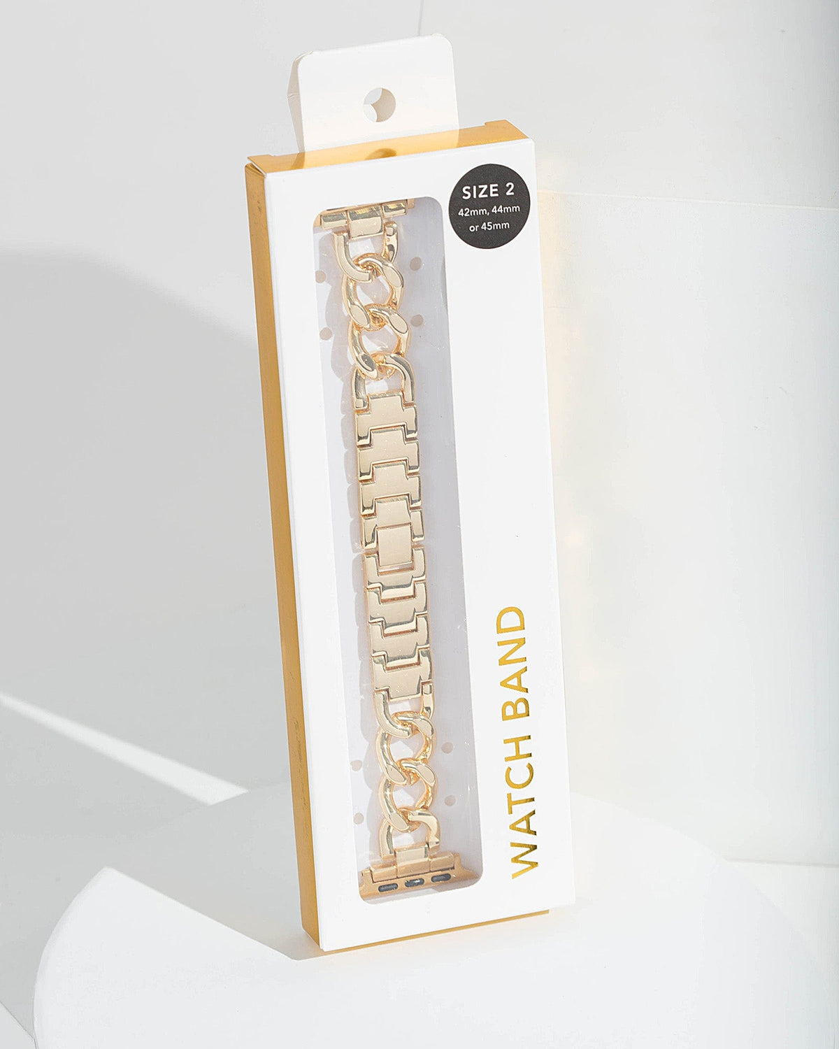 Gold Chain Link Apple Watch Band