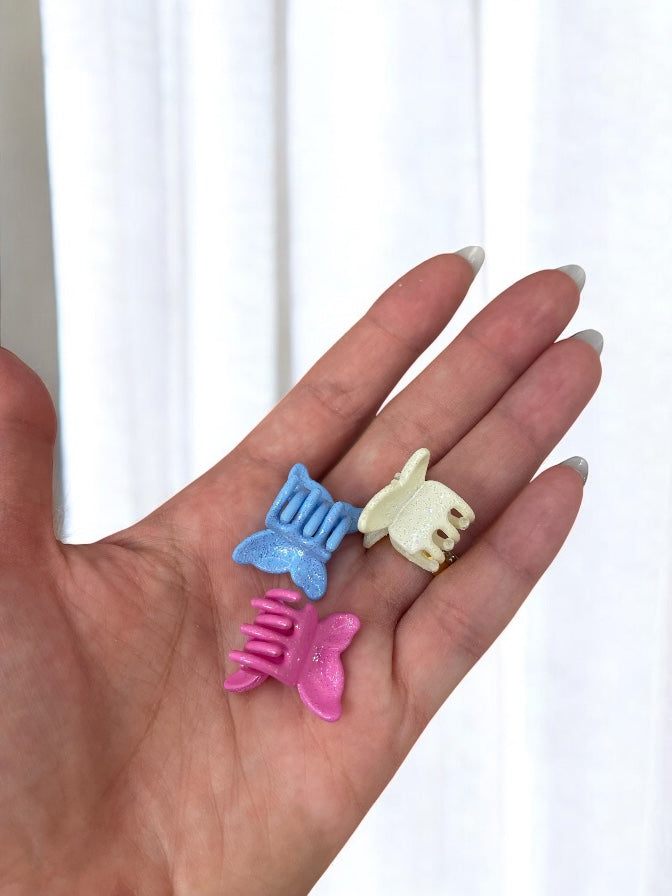 3Pcs Mini Cute Hair Clips