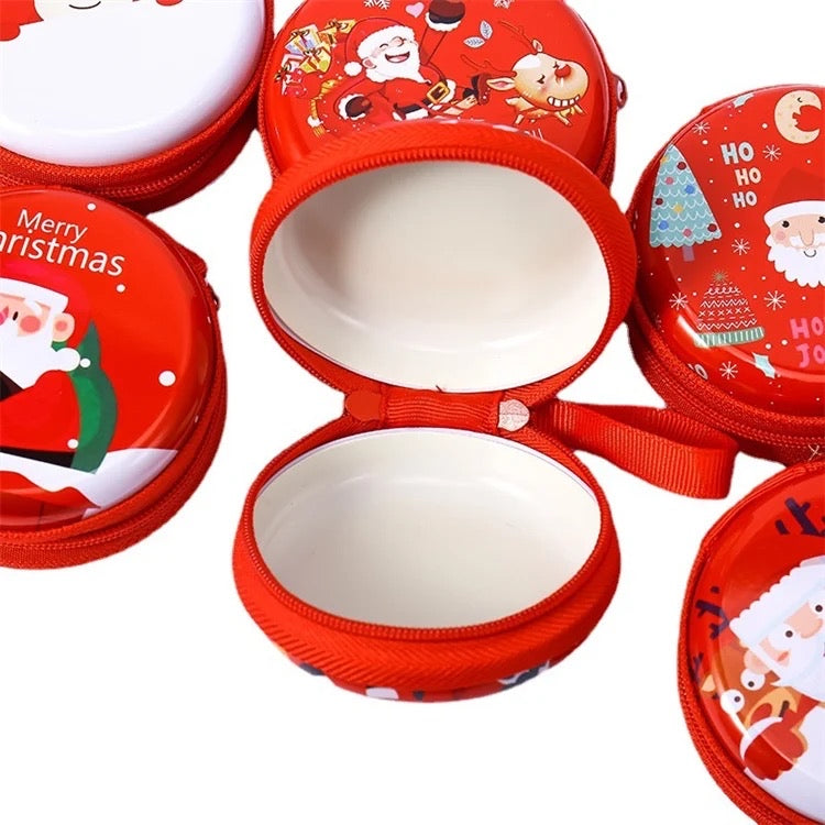Christmas Round Mini Coin Purse