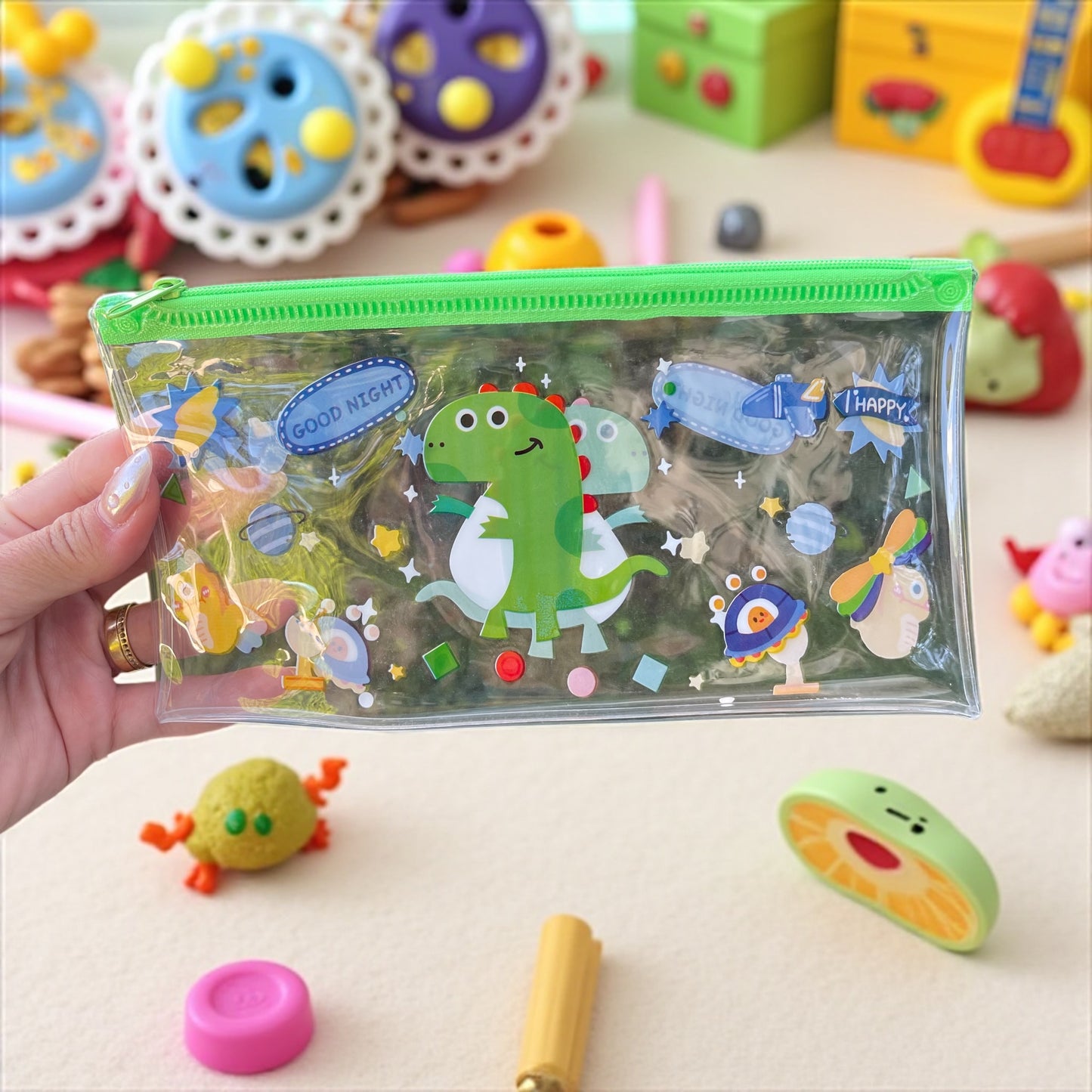 Dino PVC Storage Case