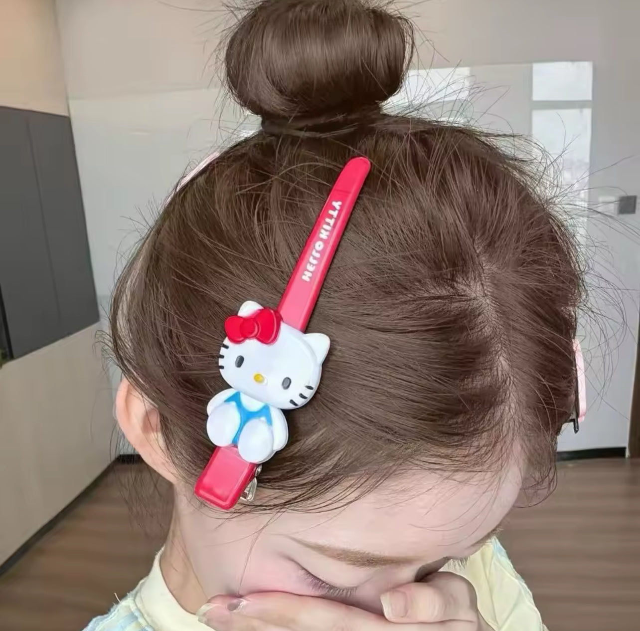 2025 New Sanrio Hair Clip Anime Cartoon Hello Kitty My Melody Kuromi Trendy Fashion Hairpin Clip Sweet Headpiece Girl Gift