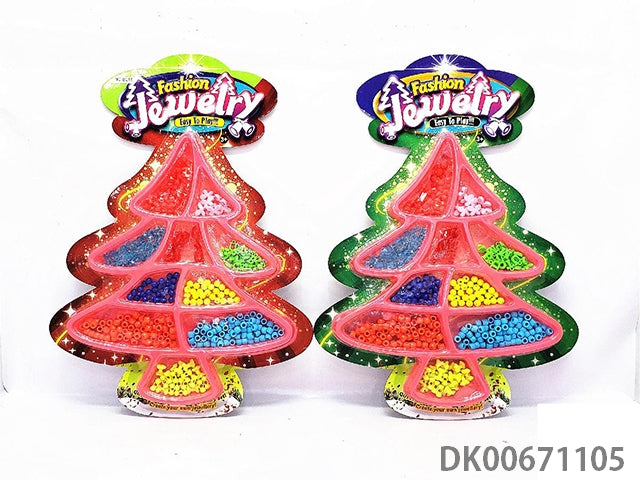 CHRISTMAS TREE BEADS GIRLS SET