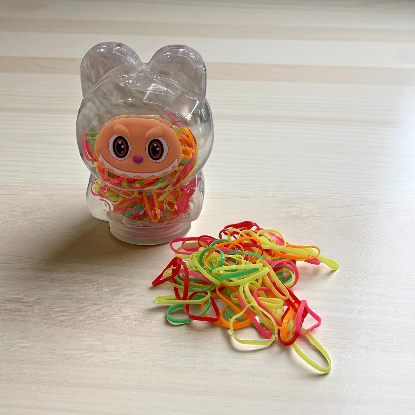 Labubu Elastic Disposable Hair Ties