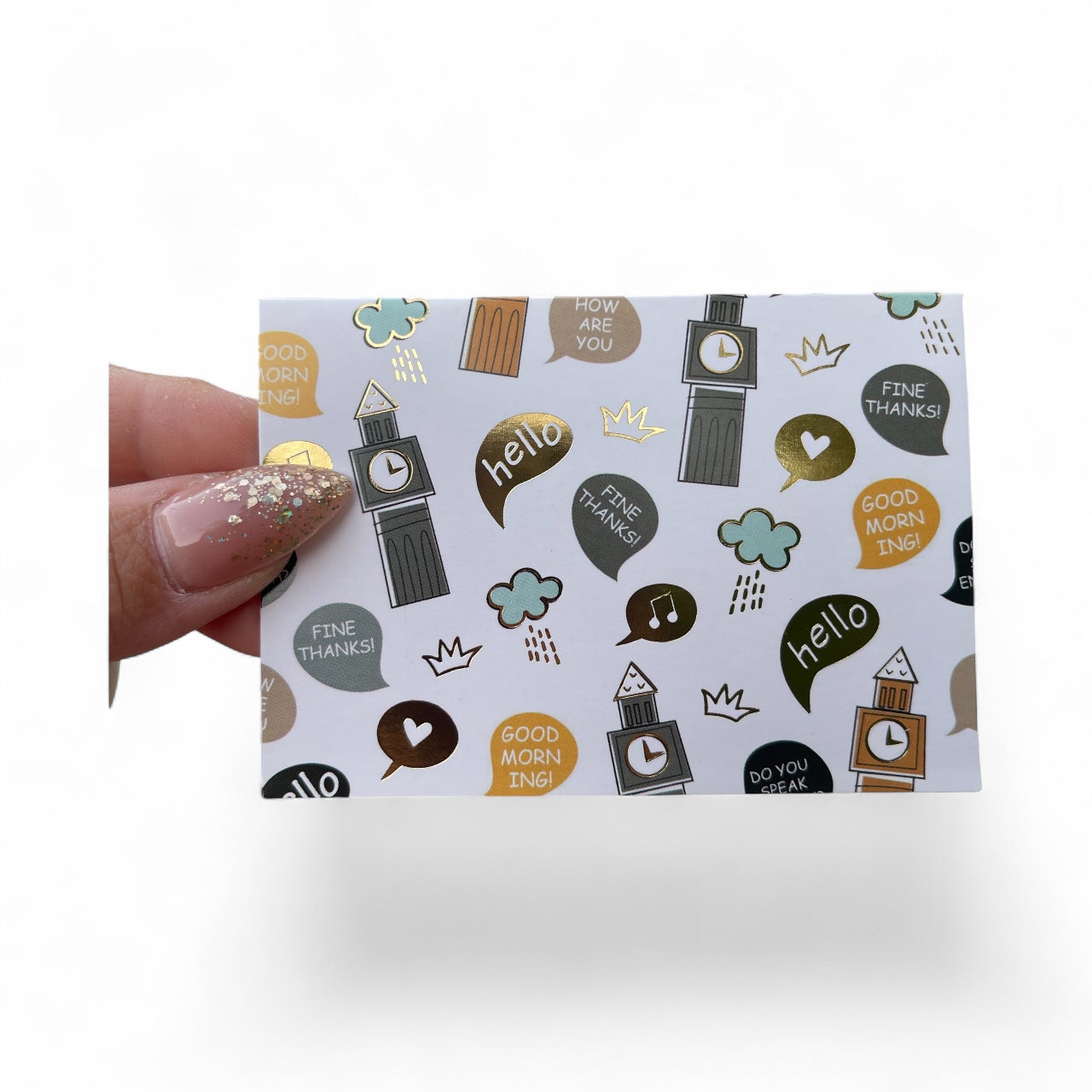 1Pc Small Gift Card