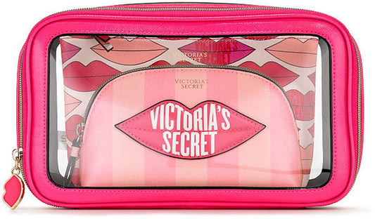 Victoria's Secret New Cosmetic Bag, 3 pieces