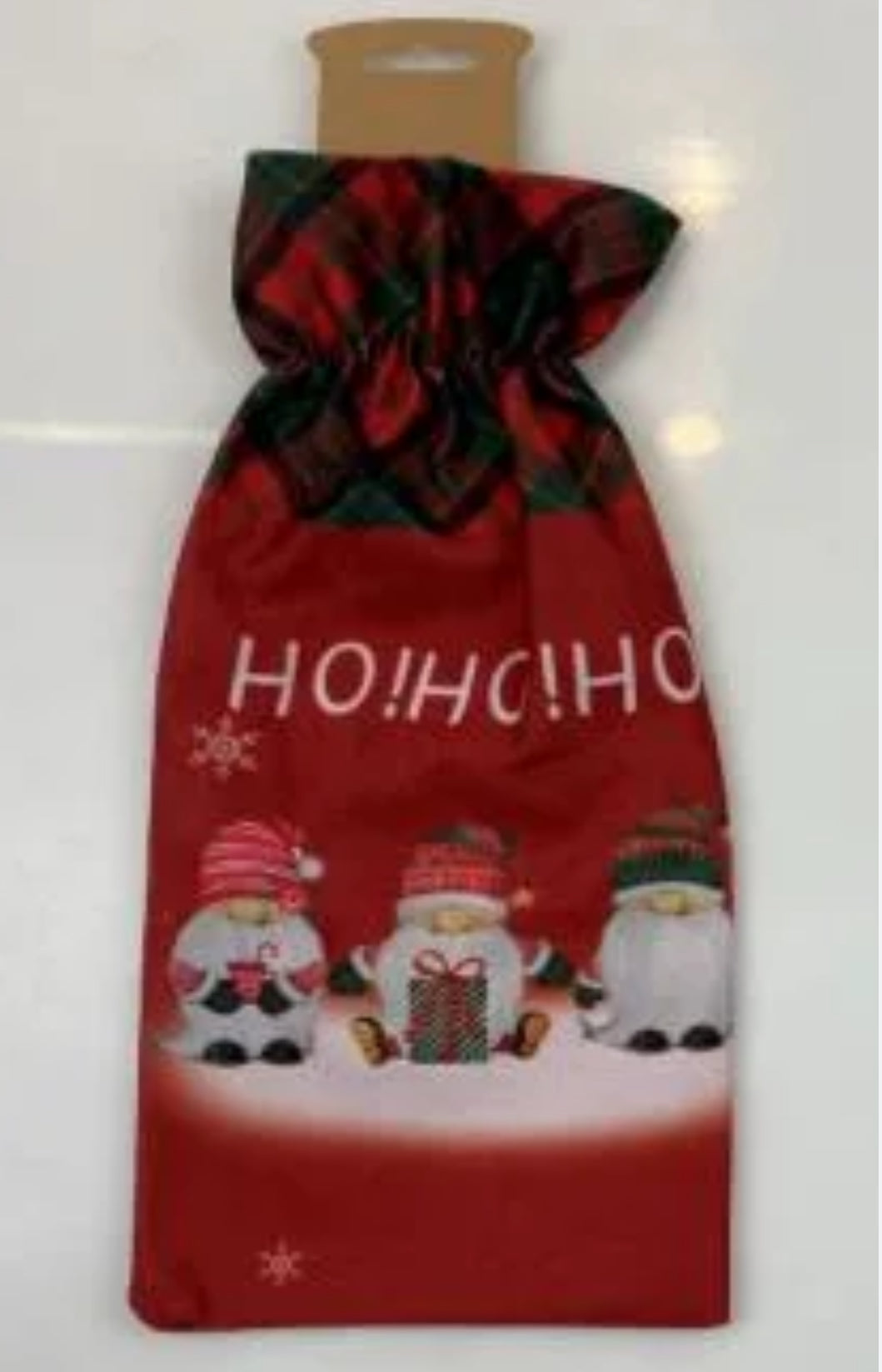 Christmas gift bag for bottles or Candies