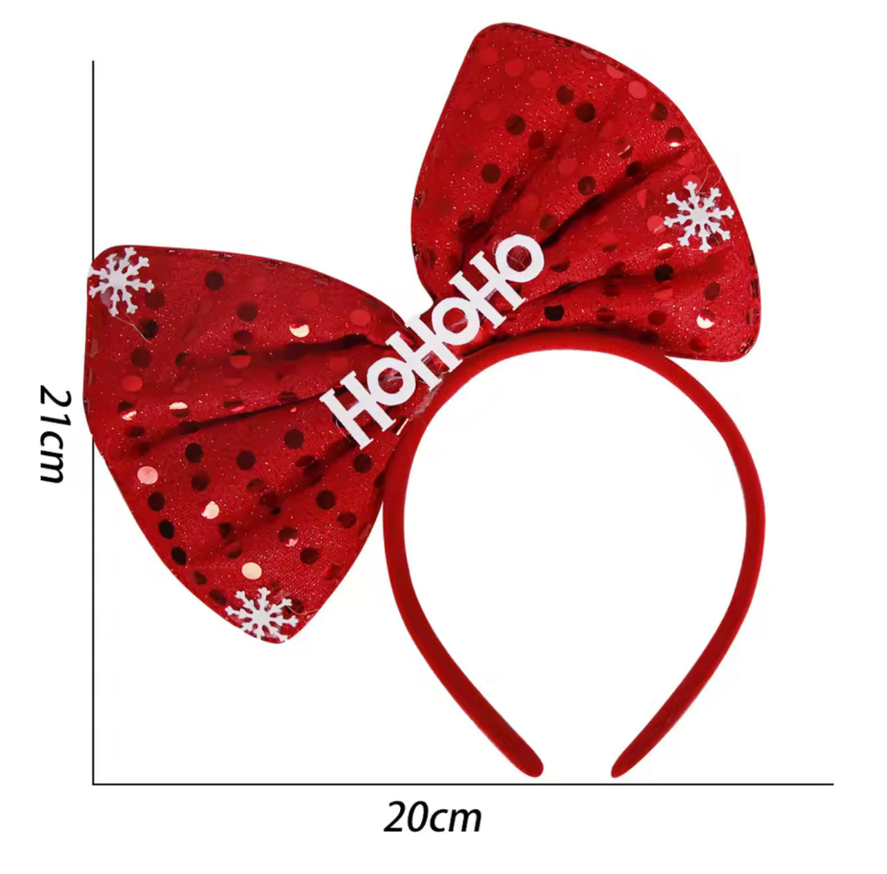 Christmas Bow Headband