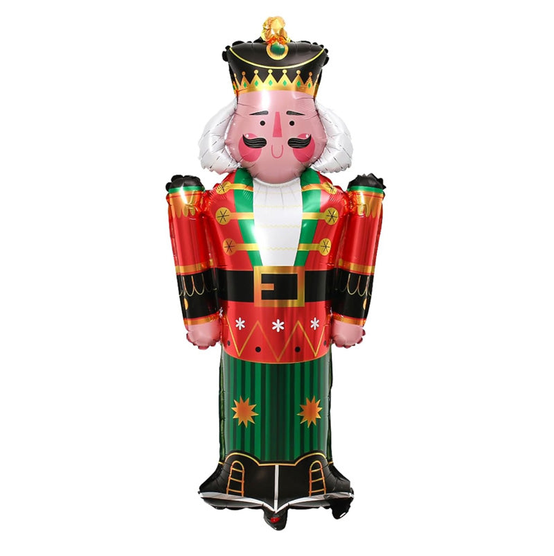 Nutcracker Standing Super Shape Christmas Foil Ballon