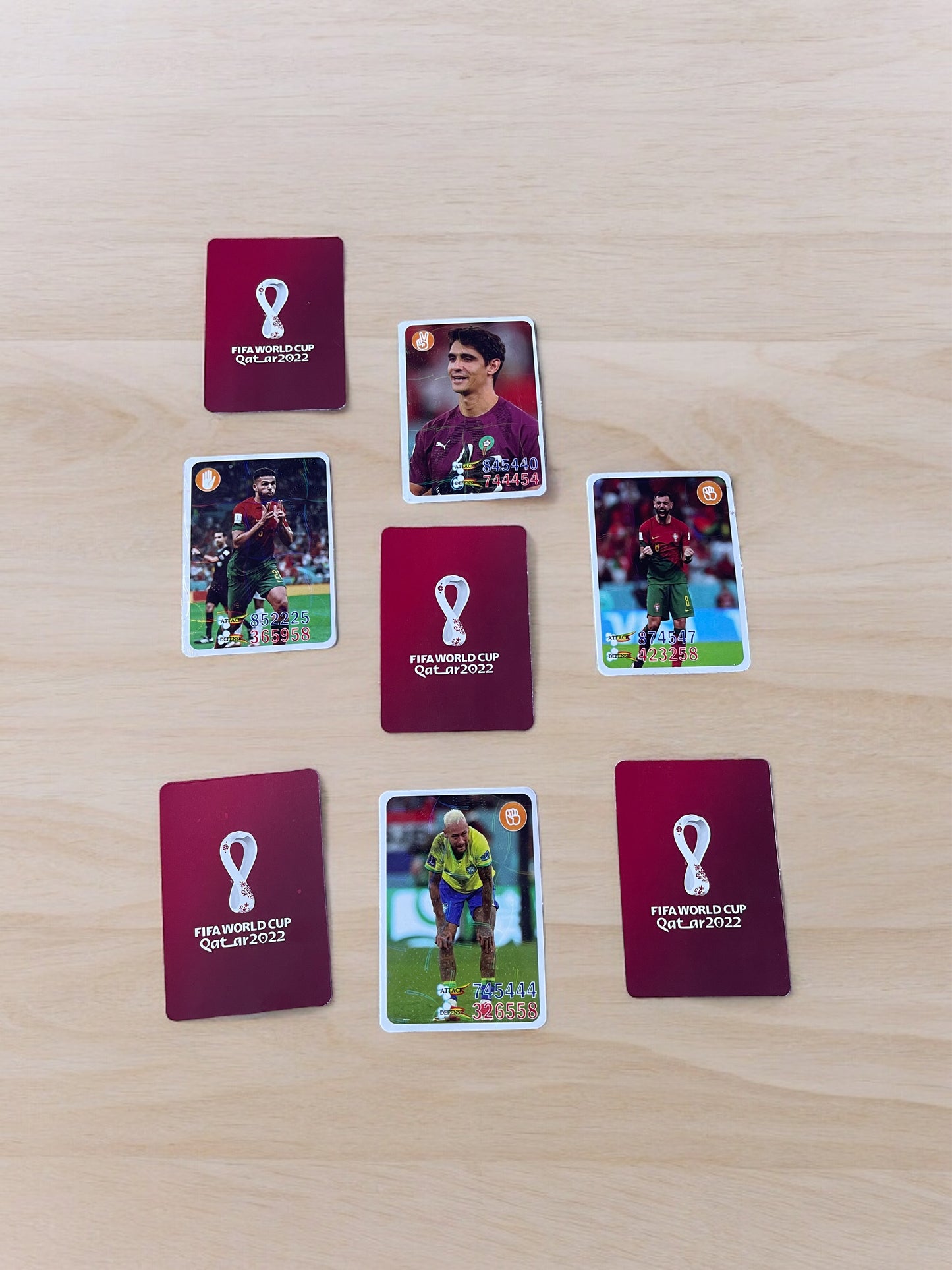 Football World Cup Qatar 2022 Player Cards