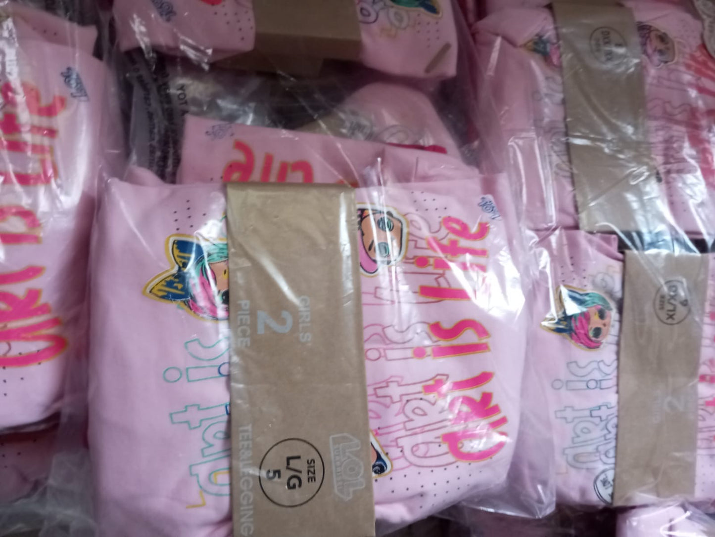 Disney LOL Girls Summer Pyjama Set