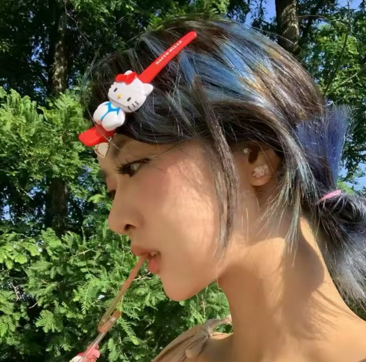 2025 New Sanrio Hair Clip Anime Cartoon Hello Kitty My Melody Kuromi Trendy Fashion Hairpin Clip Sweet Headpiece Girl Gift