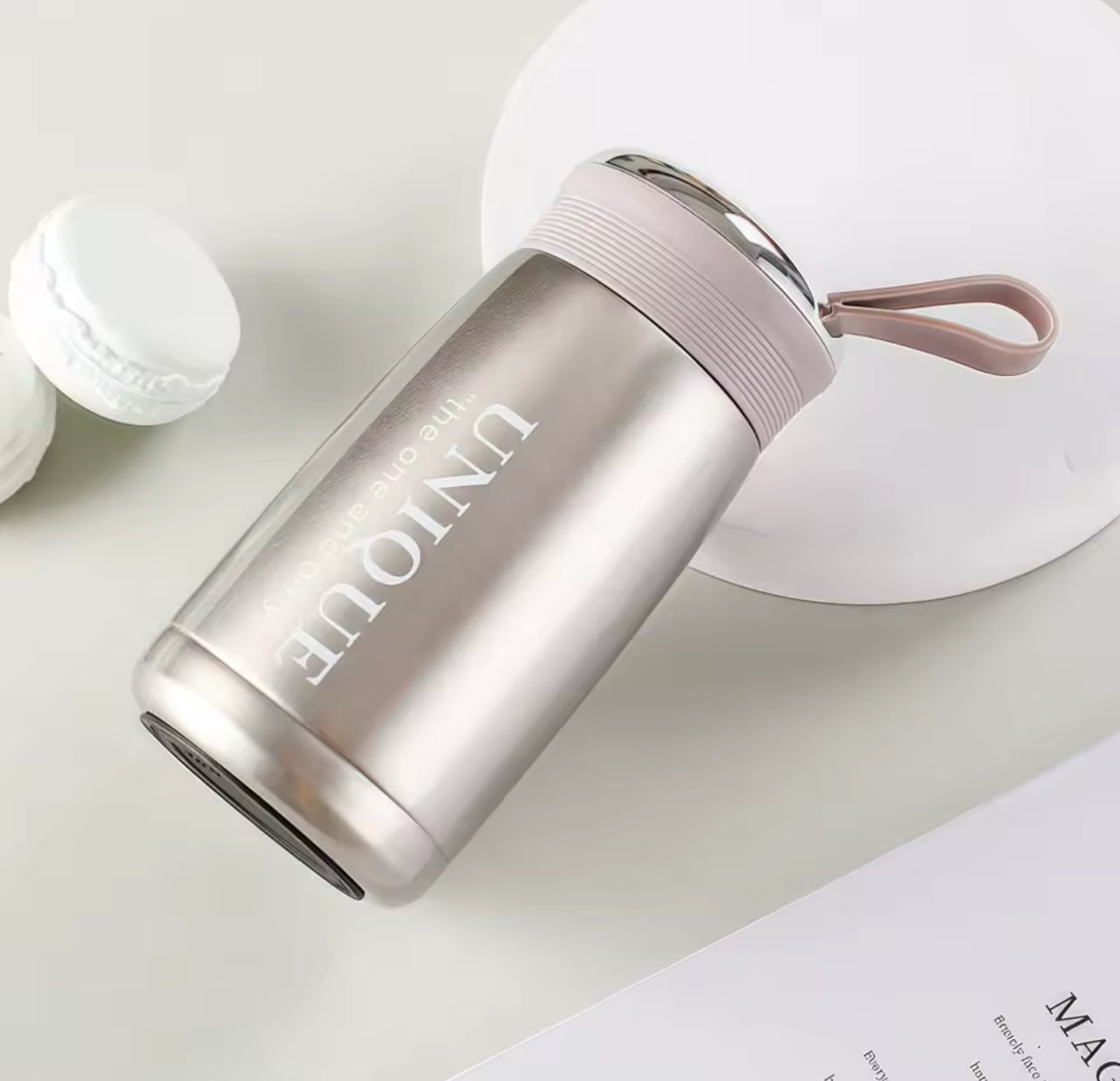 Portable Leak-proof Mini Thermos Cup 257ml Small Capacity Vacuum Cup Stainless Steel Durable Water Bottle Travel Outdoor