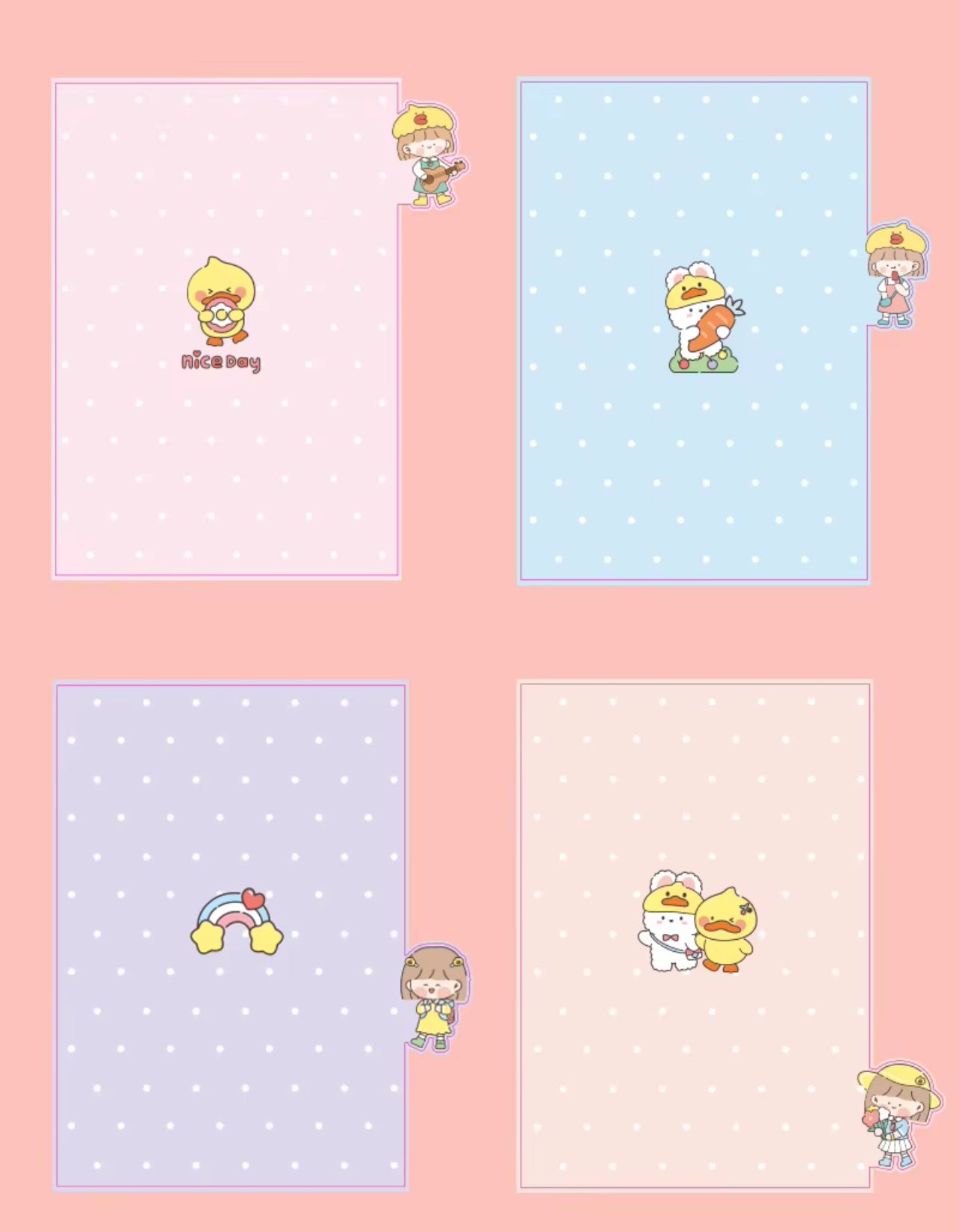 Beifa Brand NJF0009 64 Pages A5 Loose-leaf Book Writing Pads Notebooks for Students