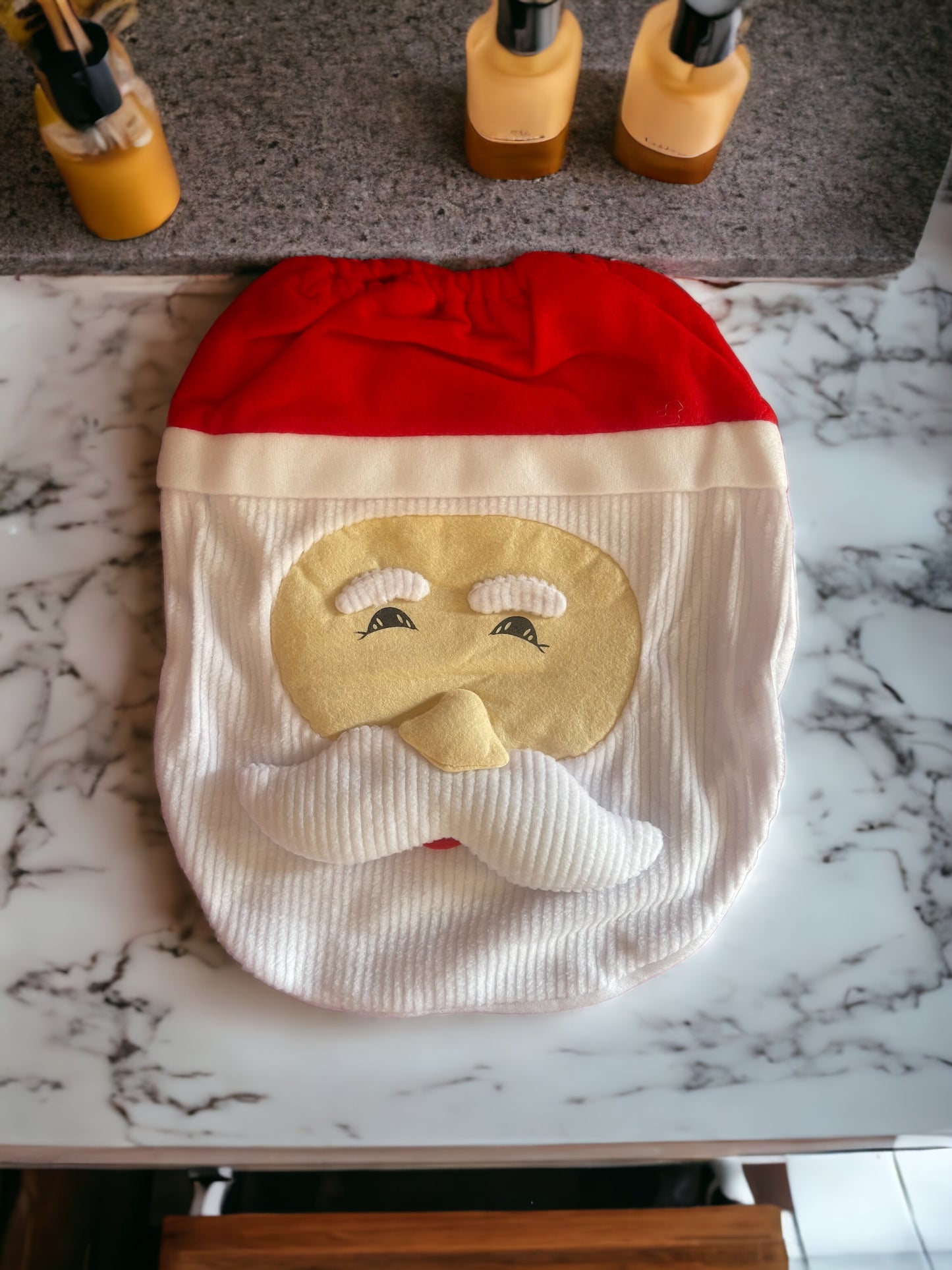 Christmas Santa Claus Toilet Seat Cover