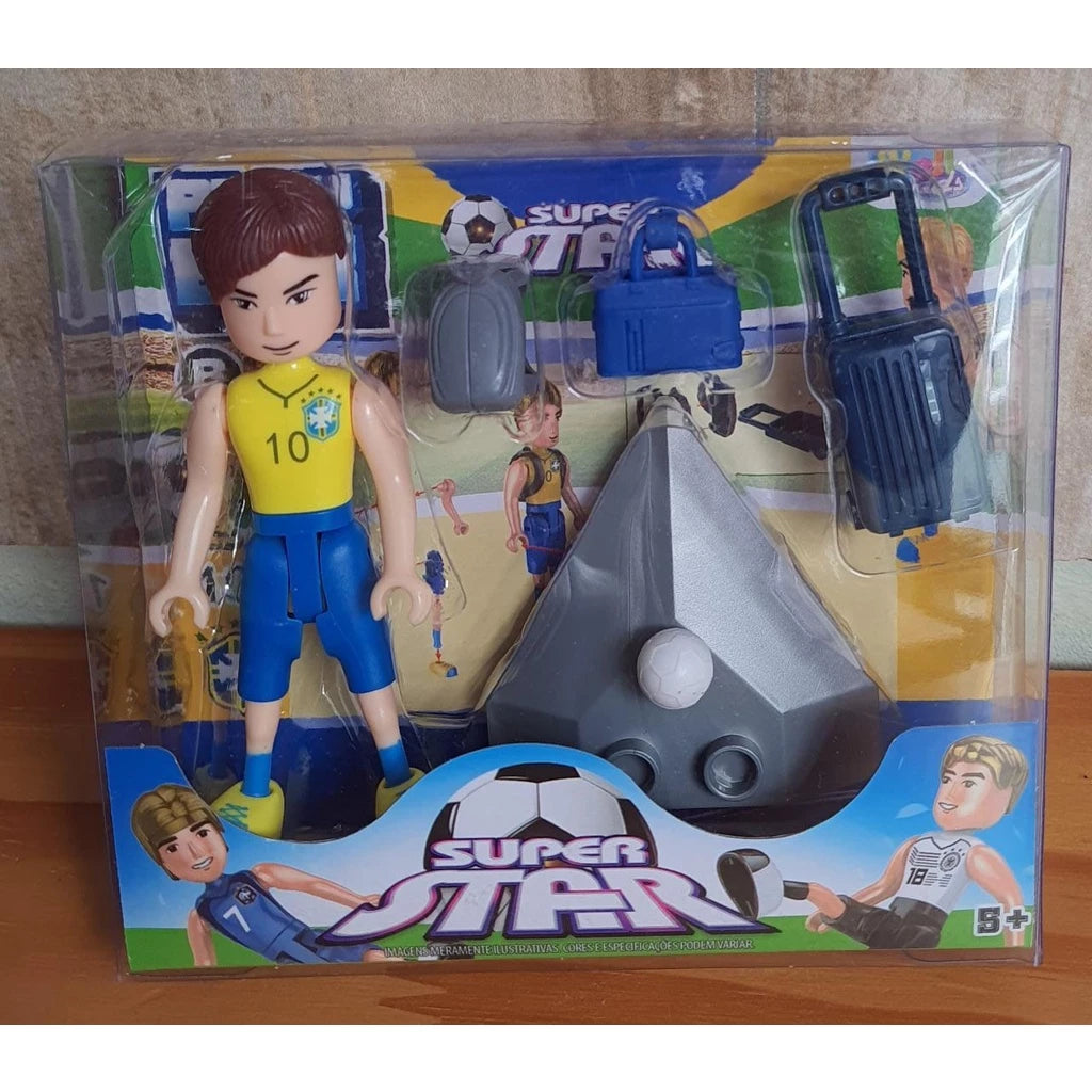 Soccer Doll Assembles and Disassembles Super Star Play Accessories