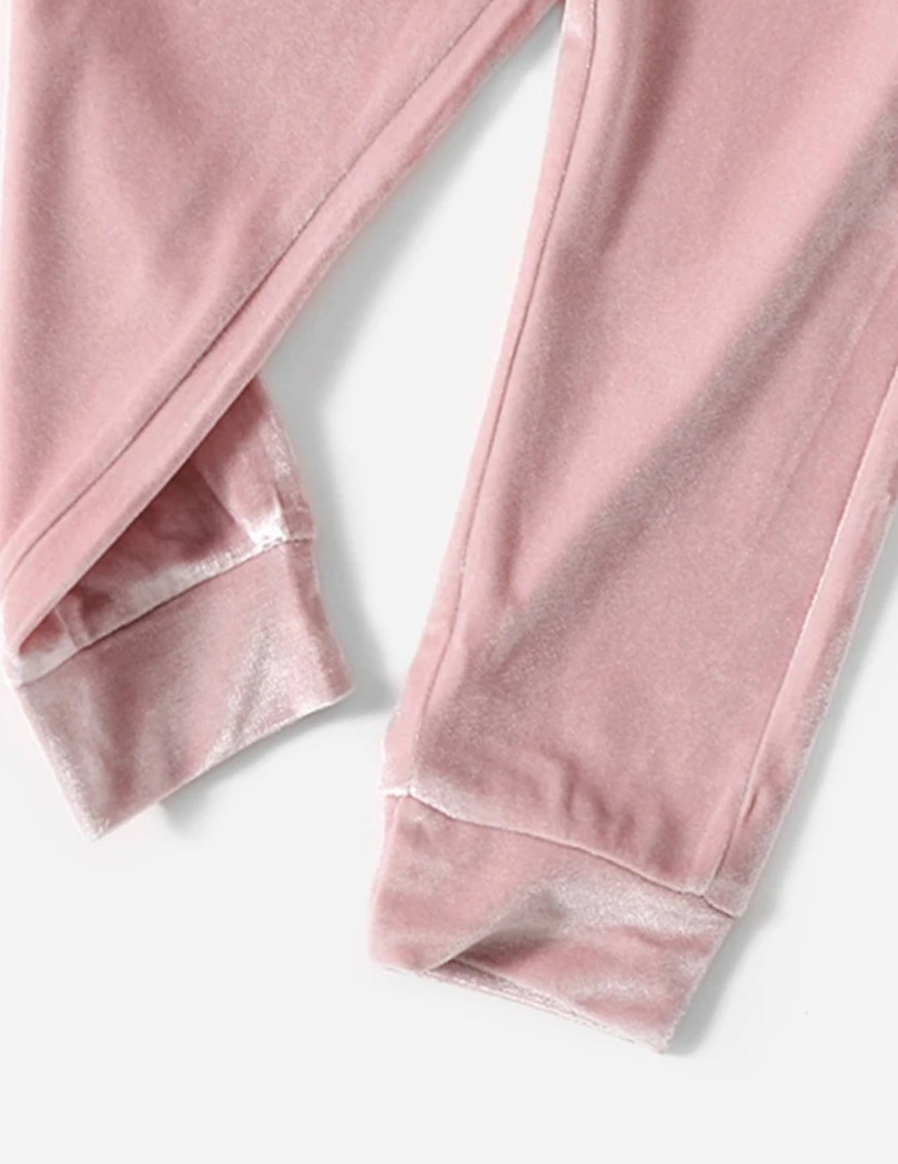Young Girl Flannel Hoodie With Sweatpants - 4 Years