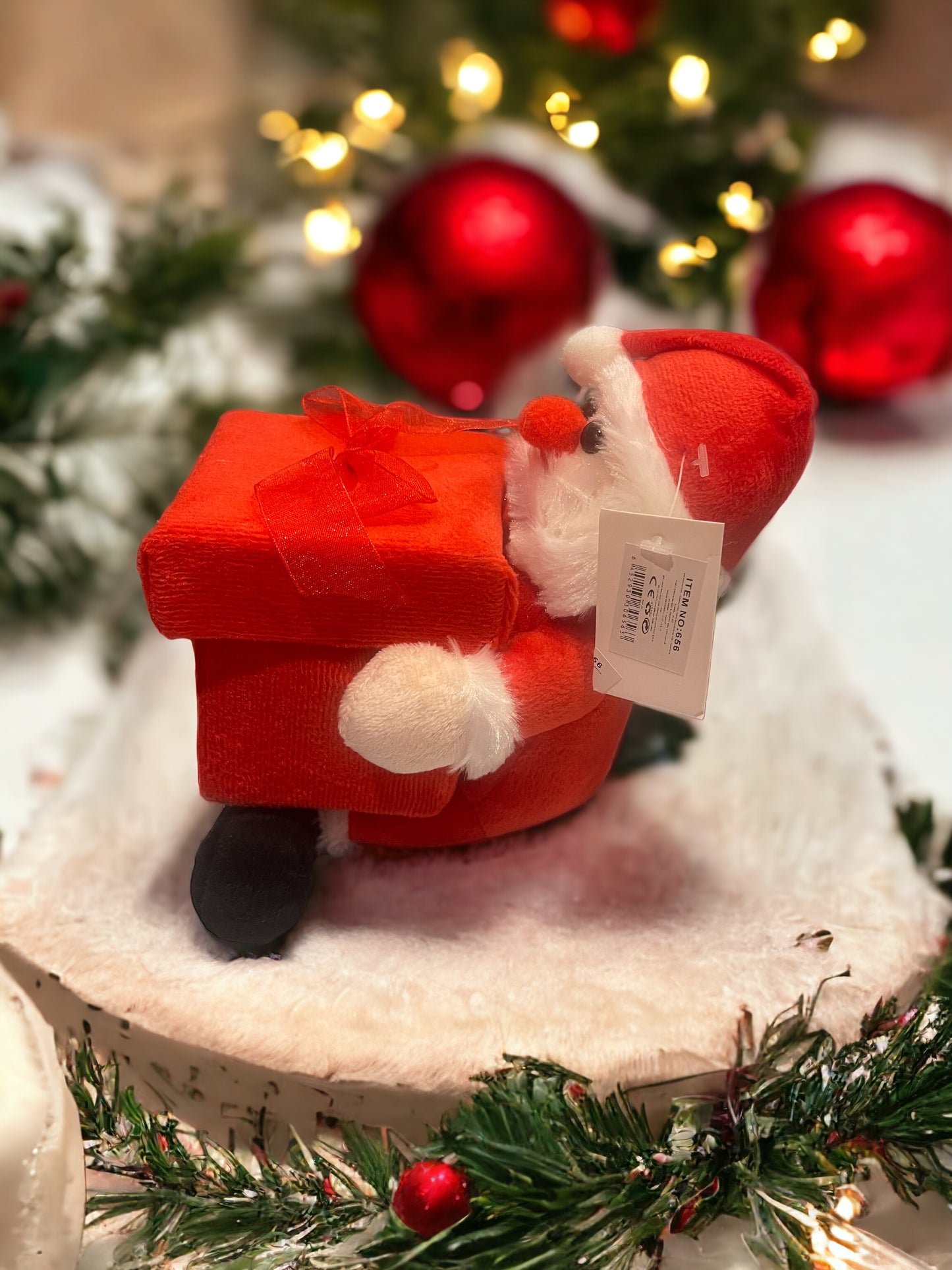 Full Santa Christmas Gift Box