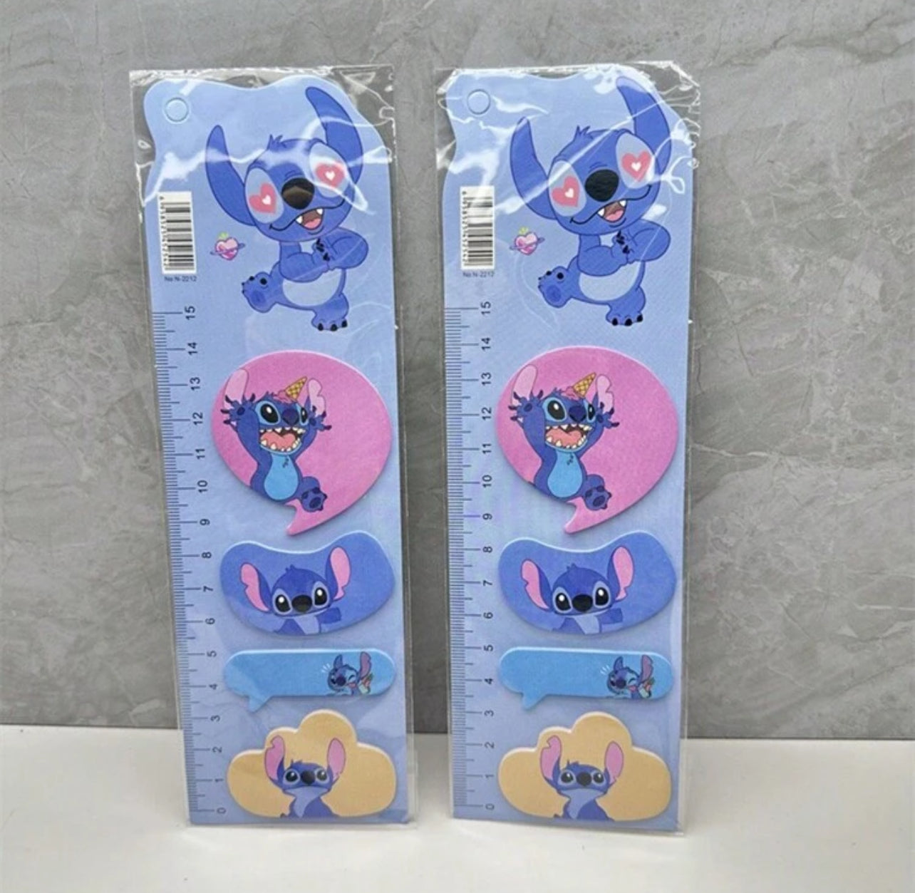 Disney Stitch note paper Sticky Note cartoon pocket sticker Lilo and Baby cute bookmark paper stationery