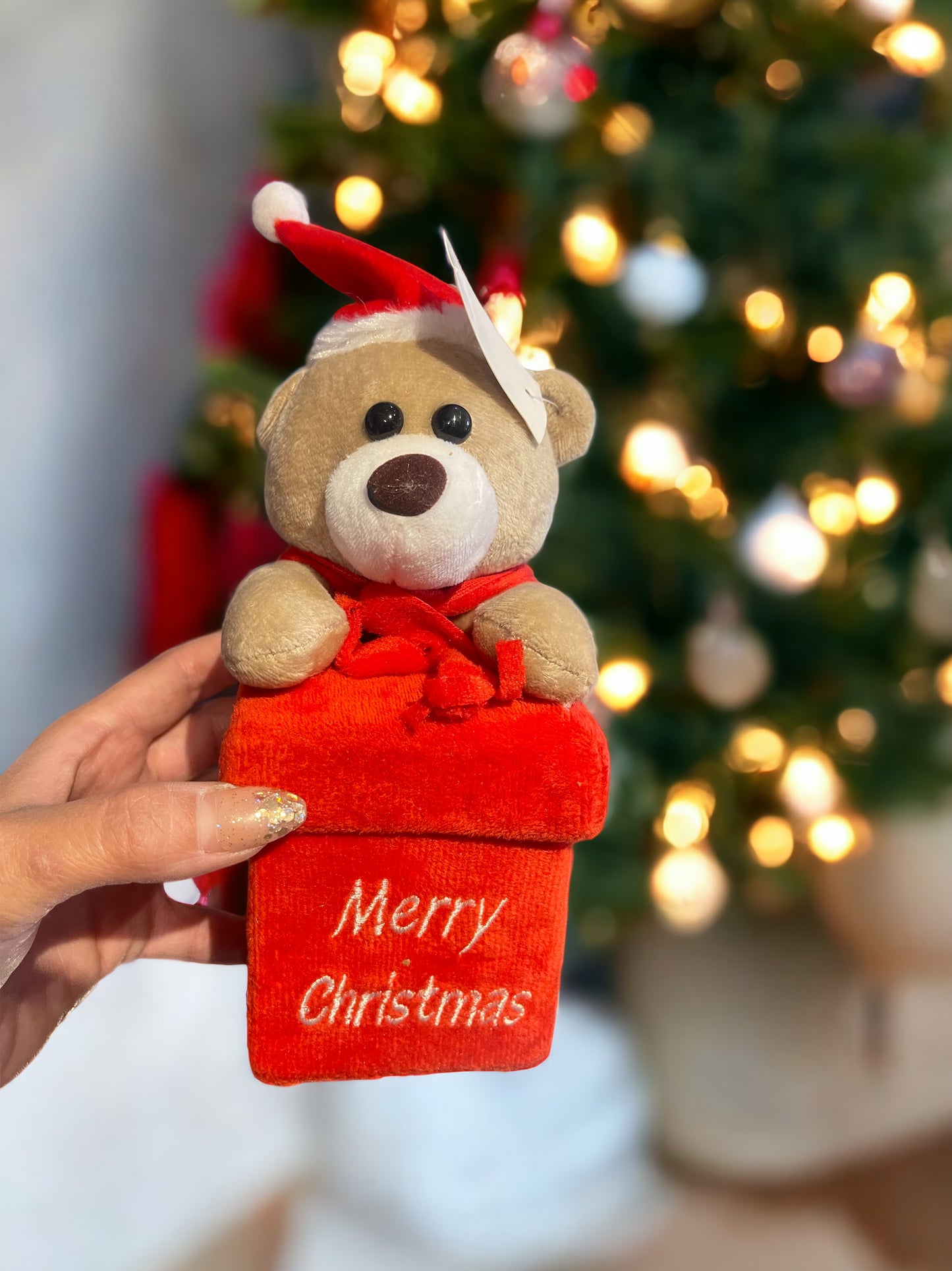 Teddy Bear Christmas Gift Box