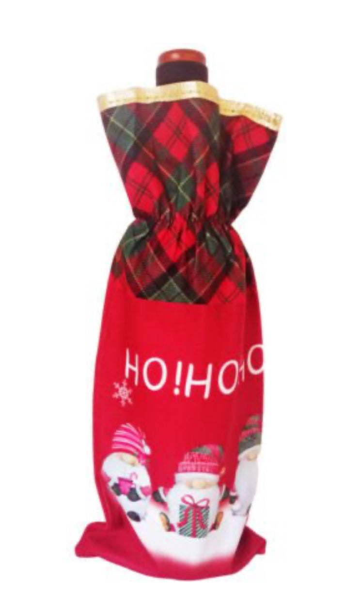 Christmas gift bag for bottles or Candies