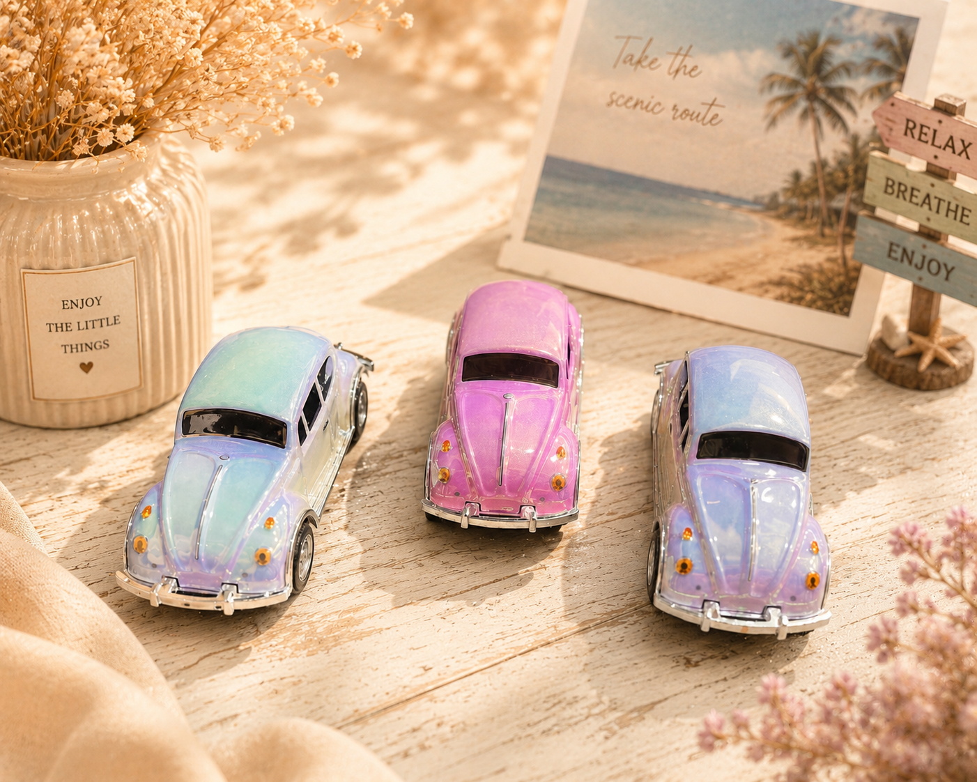 Vintage Metal Pull-Back Car Toy – No Batteries Required | Retro Mini Car