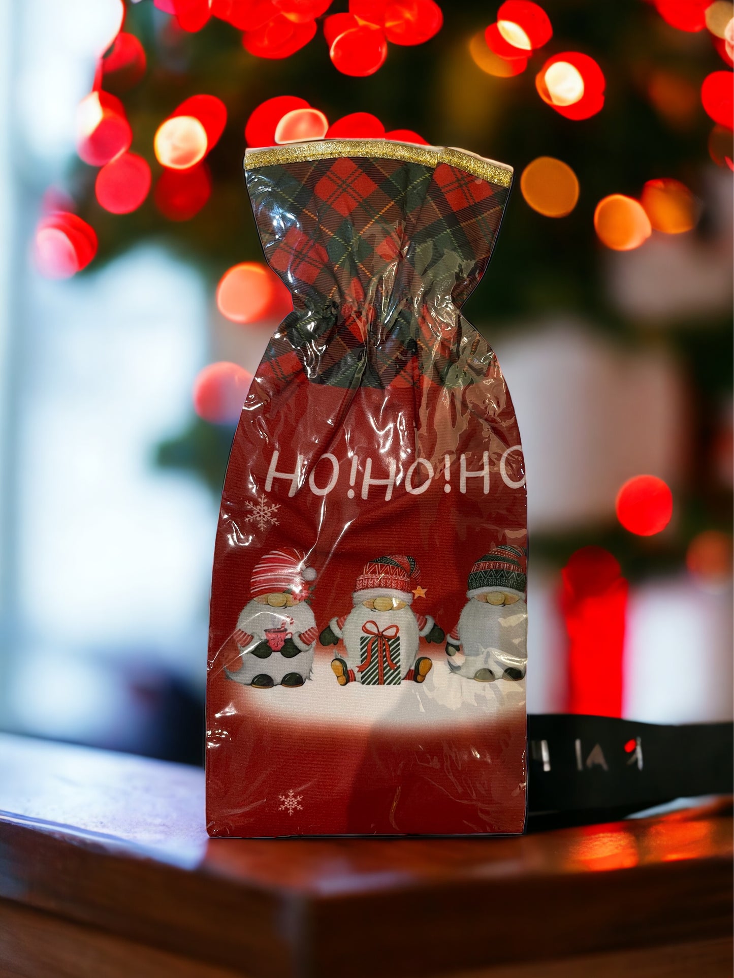 Christmas gift bag for bottles or Candies