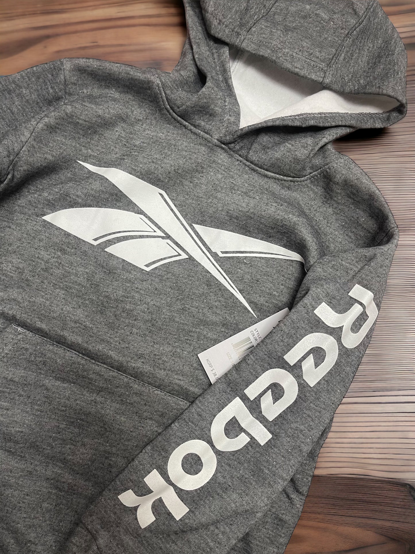 Reebok Hoodie Dark Grey - 8,10 Years