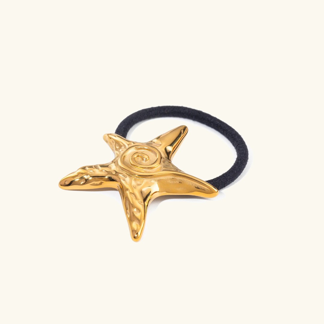 1Pc Starfish Hair Accessories Gold Color Waterproof Hairpin Headband 2025 Trending Hair Accessories Fashion Jewelr
