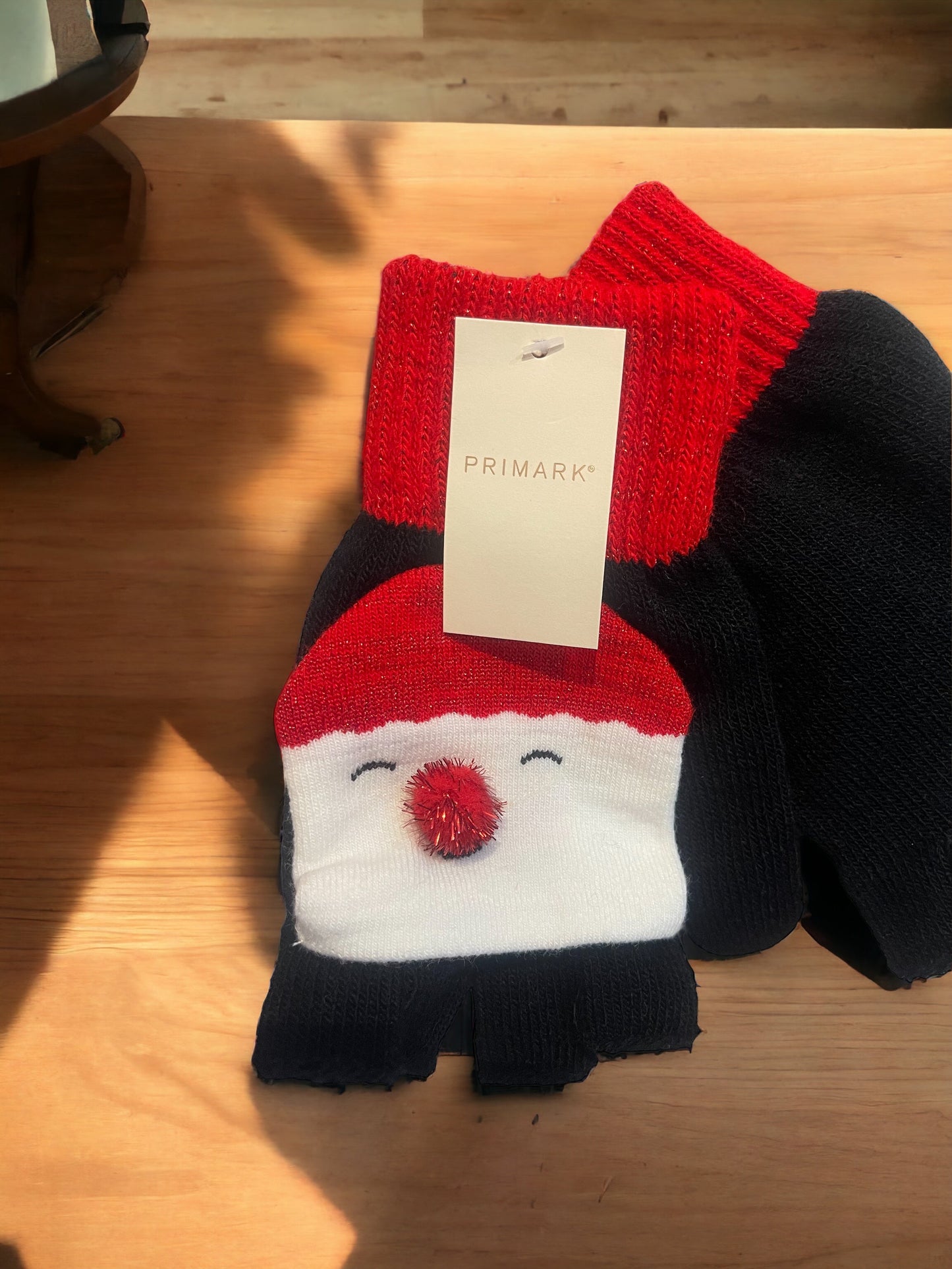 Primark Fingerless Christmas Winter kids Gloves