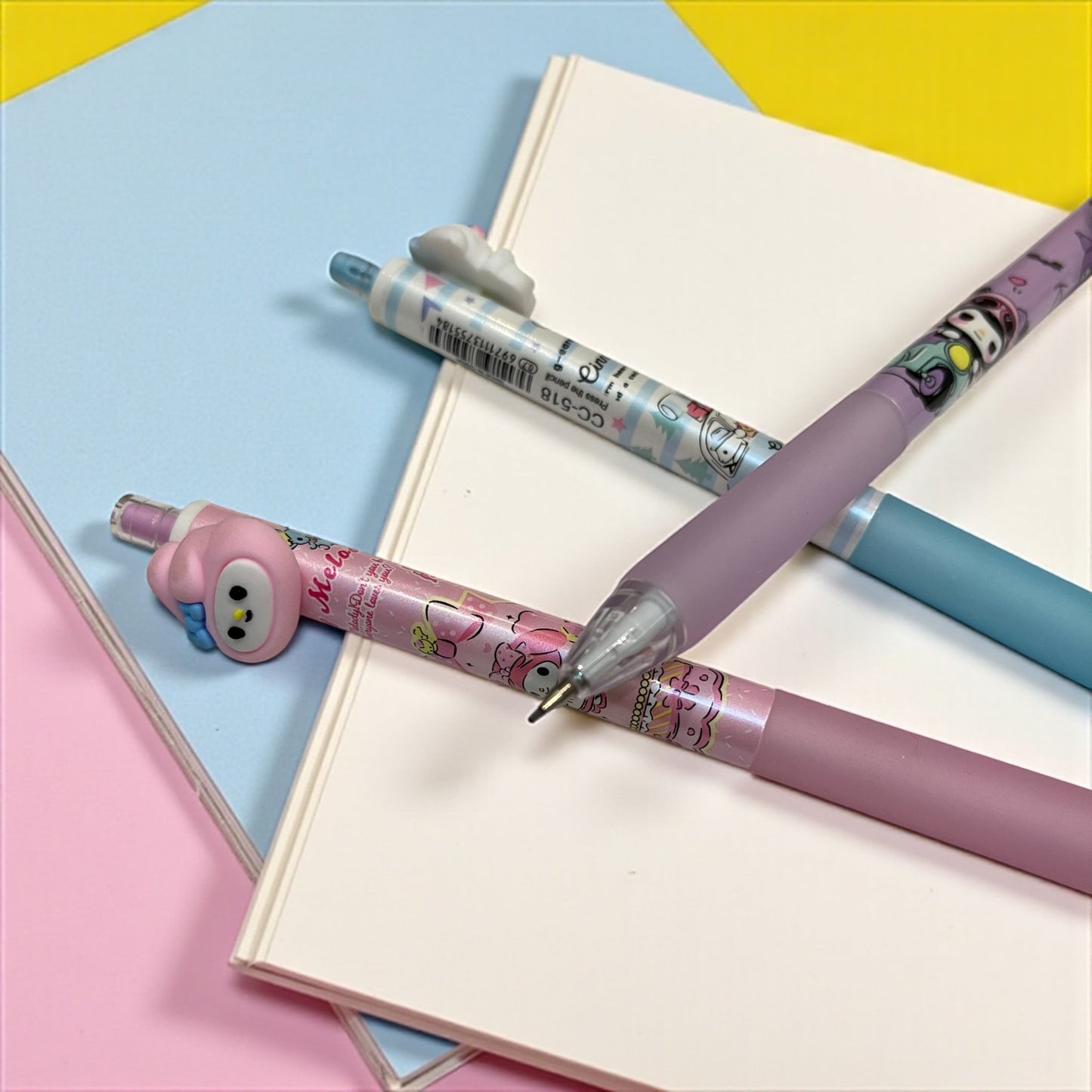 Sanrio Mechanical Pencil Cartoon Kuromi Learning Stationery Gifts