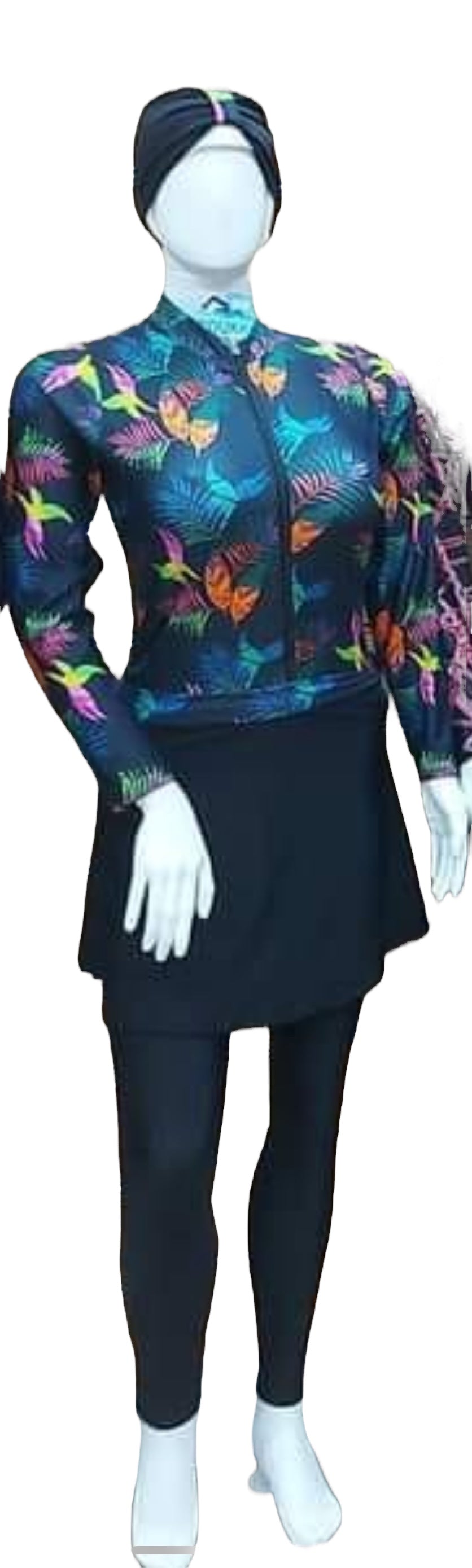 Burkini Waterproof Swimsuit- Med