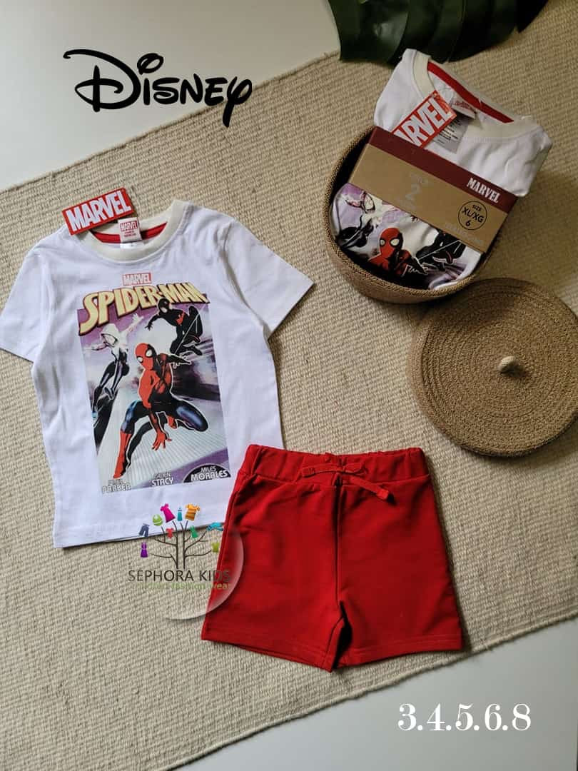 Spiderman Boy Summer Pyjama Set