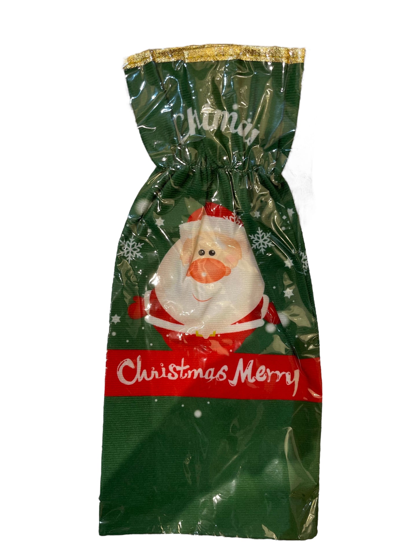 Christmas gift bag for bottles or Candies